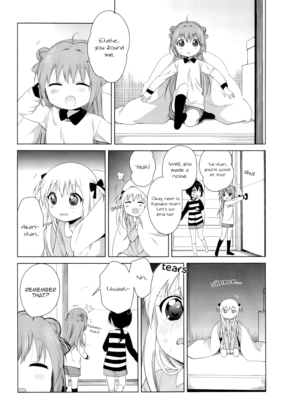 Yuru Yuri Chapter 80 page 8 - Chapter 80: The Kotatsu Tragedy