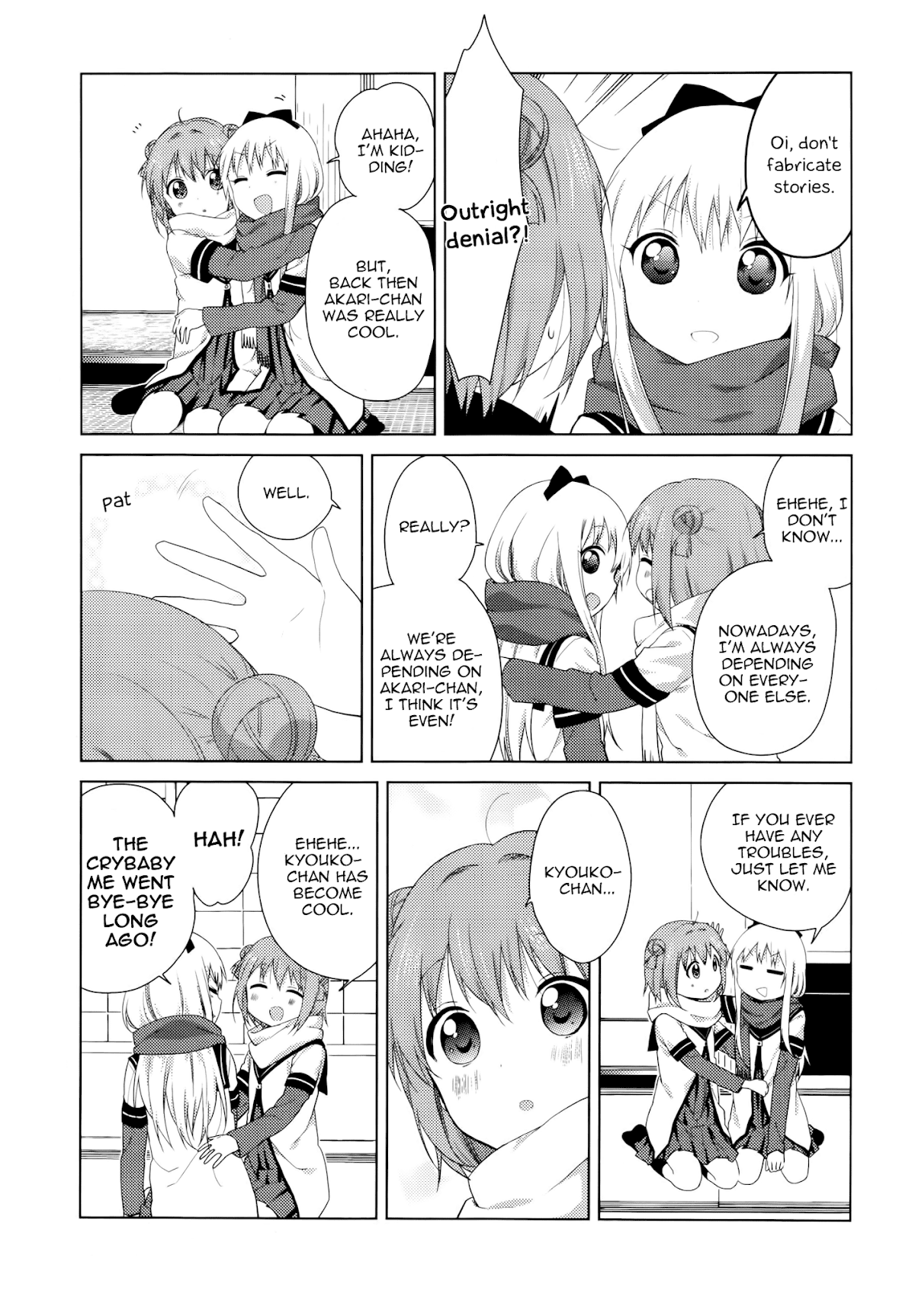 Yuru Yuri Chapter 80 page 9 - Chapter 80: The Kotatsu Tragedy