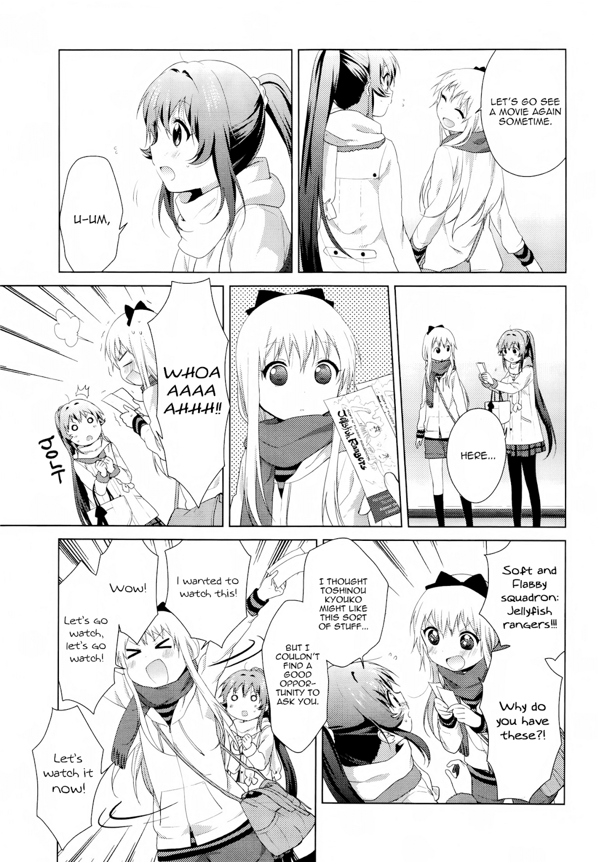 Yuru Yuri Chapter 81 page 11 - Chapter 81: Jellyfish Ranger of Love:The Movie