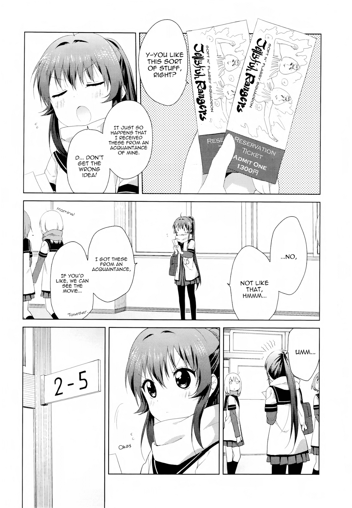 Yuru Yuri Chapter 81 page 2 - Chapter 81: Jellyfish Ranger of Love:The Movie