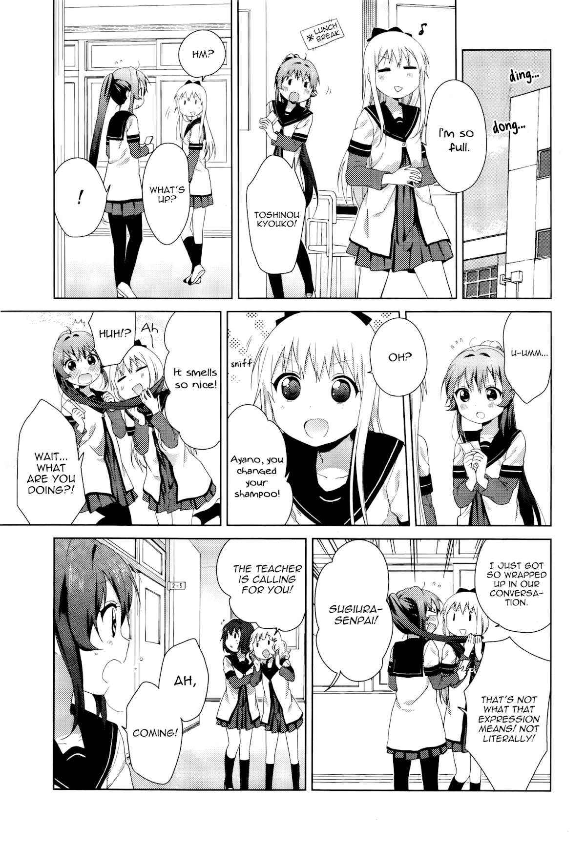 Yuru Yuri Chapter 81 page 5 - Chapter 81: Jellyfish Ranger of Love:The Movie