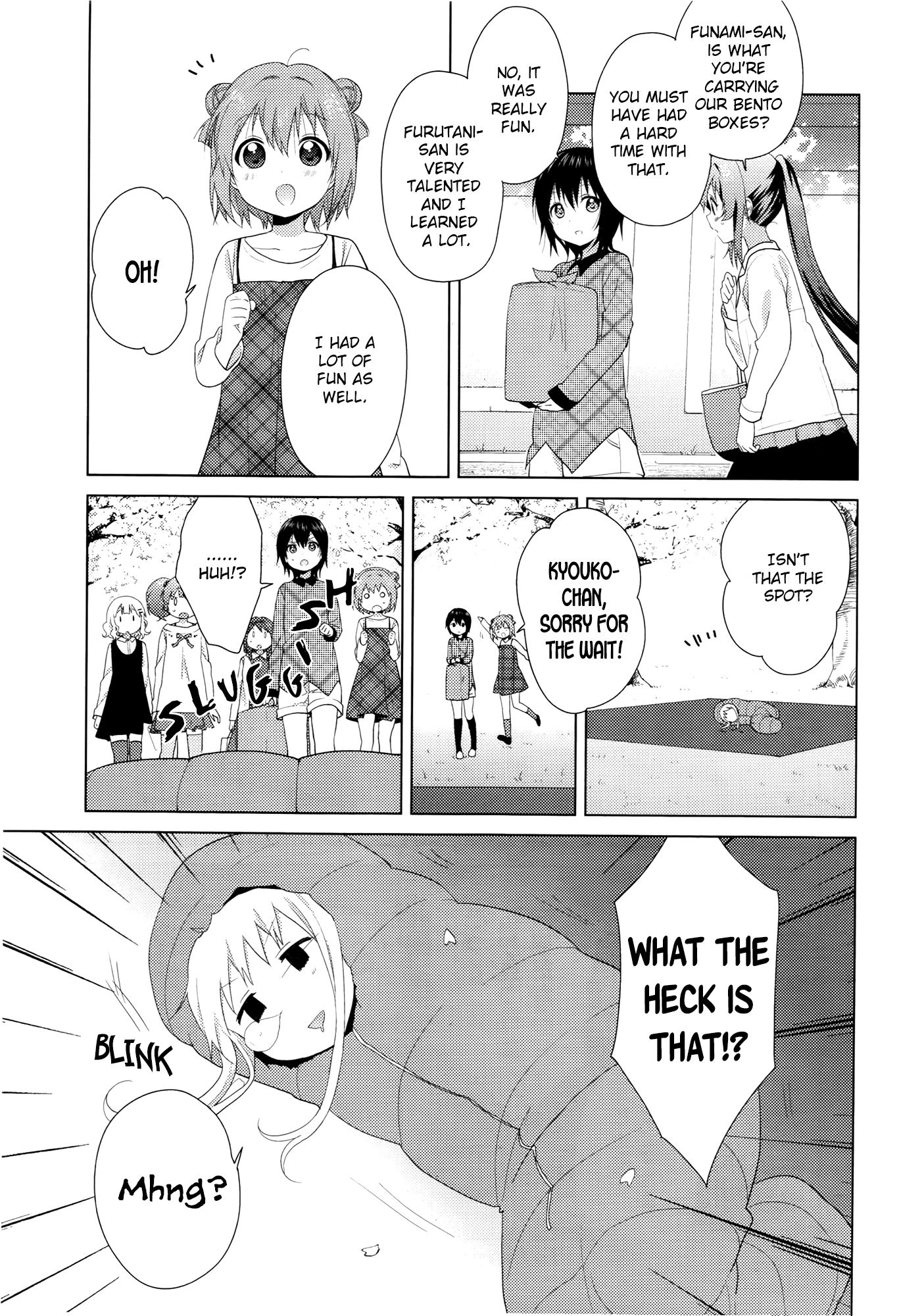 Yuru Yuri Chapter 82 page 11 - Chapter 82: Let's Go Flower Viewing