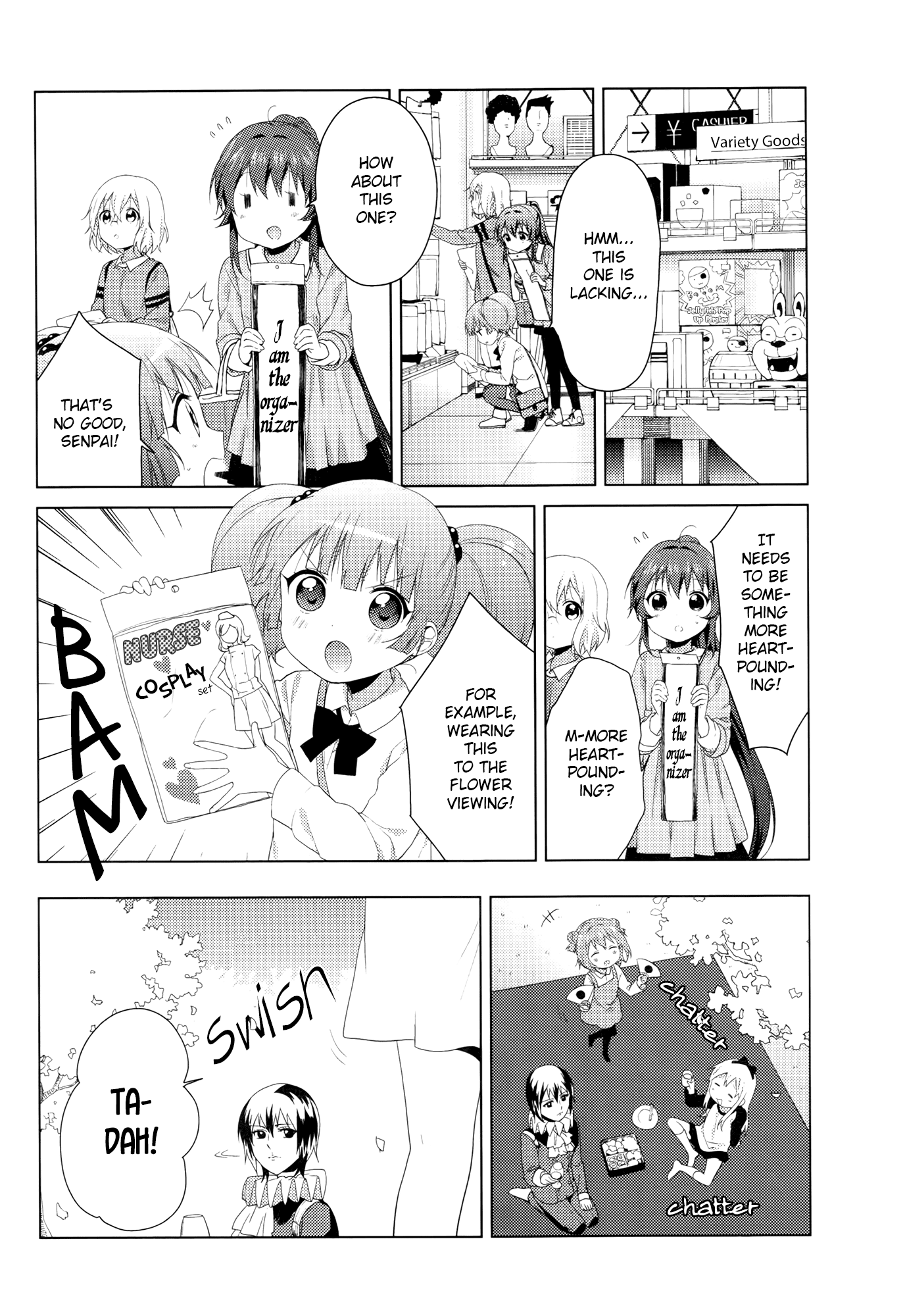 Yuru Yuri Chapter 82 page 4 - Chapter 82: Let's Go Flower Viewing