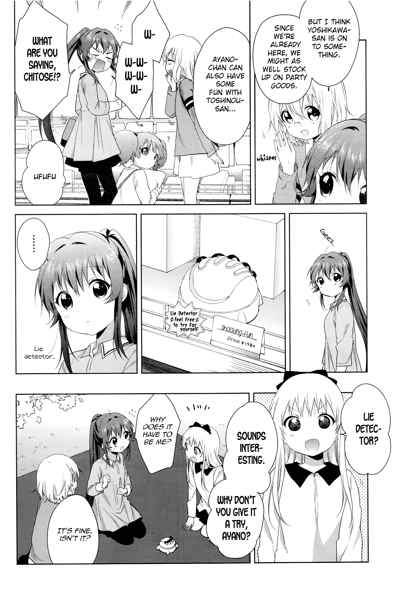 Yuru Yuri Chapter 82 page 6 - Chapter 82: Let's Go Flower Viewing