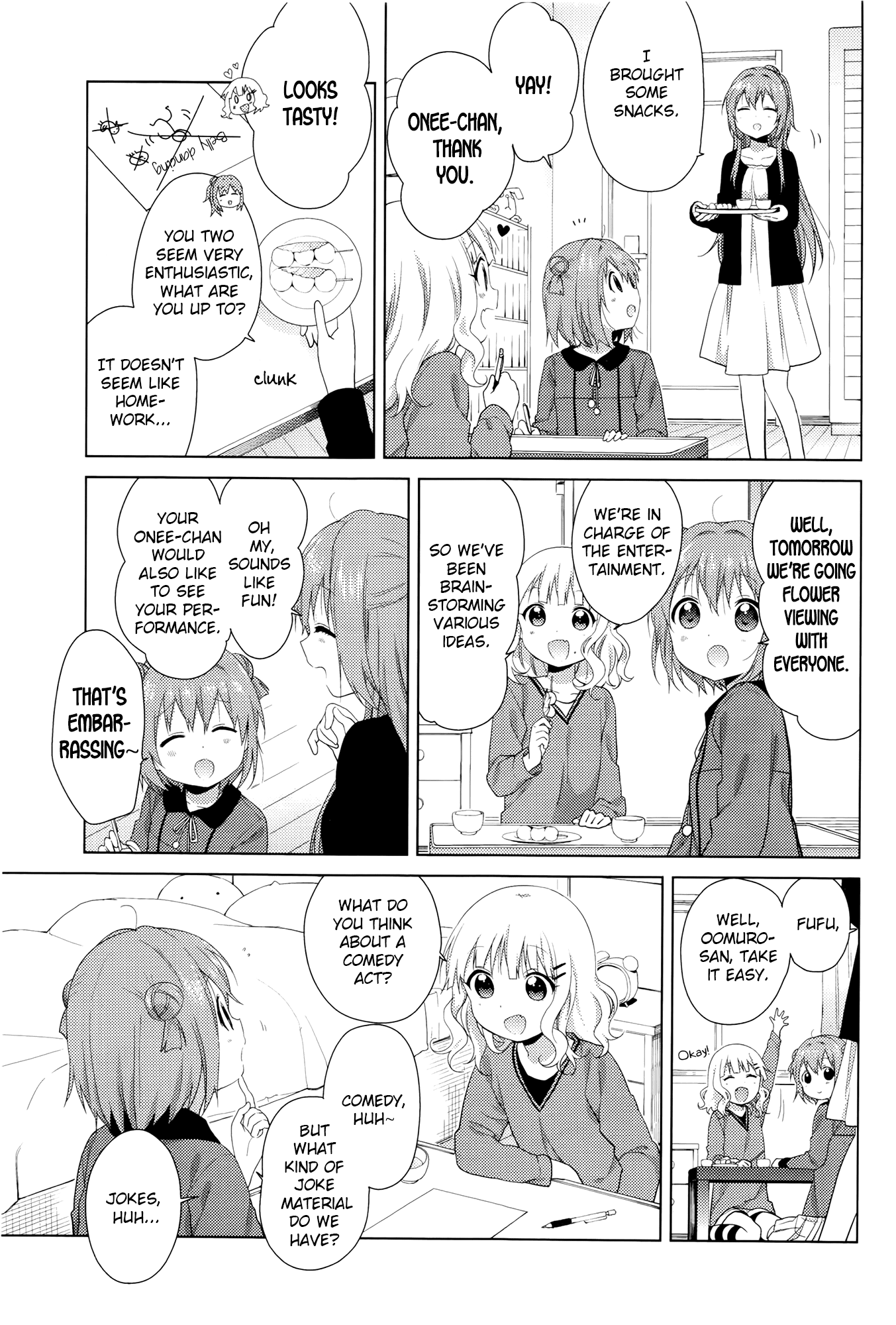 Yuru Yuri Chapter 82 page 9 - Chapter 82: Let's Go Flower Viewing