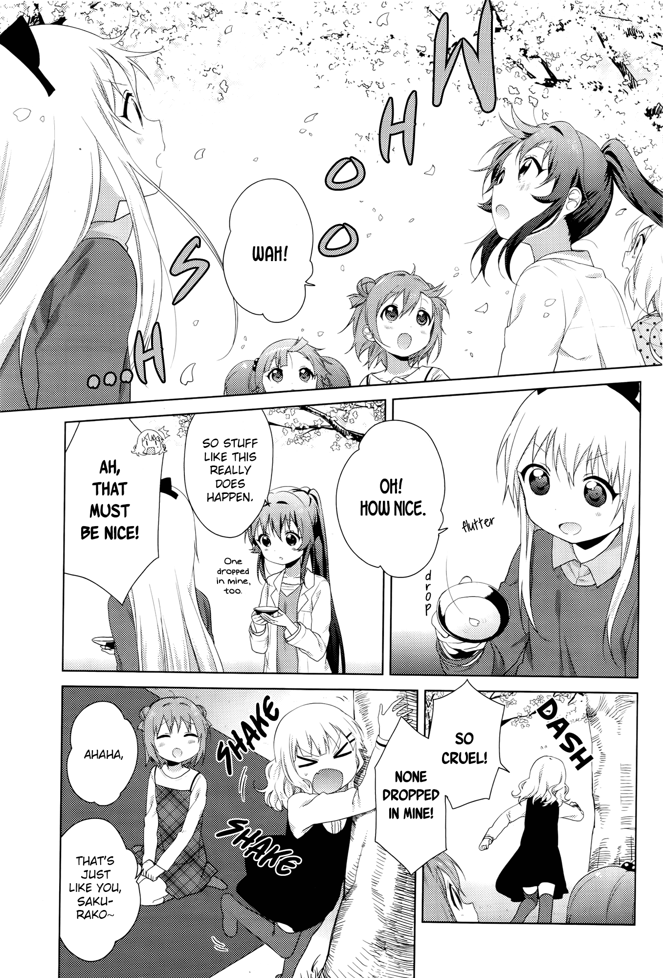 Yuru Yuri Chapter 83 page 11 - Chapter 83: Flower Viewing with a Bang