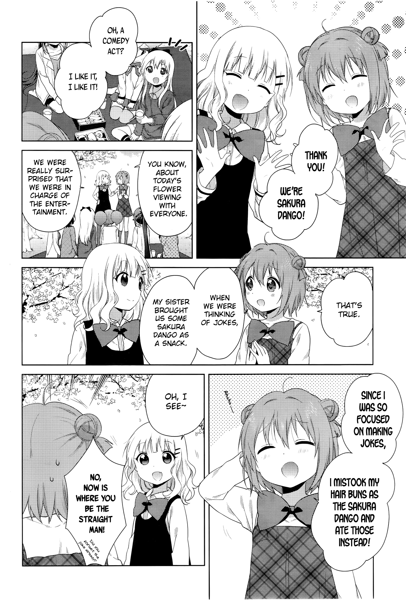 Yuru Yuri Chapter 83 page 2 - Chapter 83: Flower Viewing with a Bang