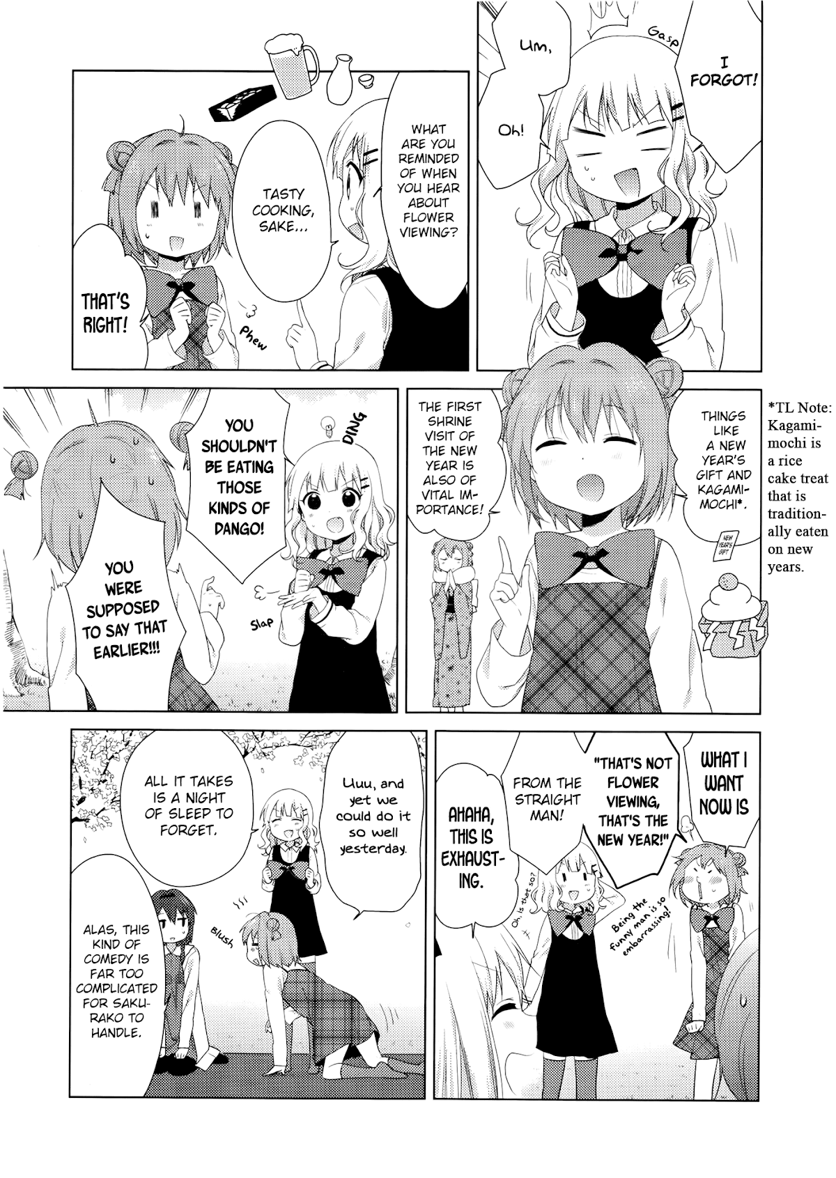 Yuru Yuri Chapter 83 page 3 - Chapter 83: Flower Viewing with a Bang