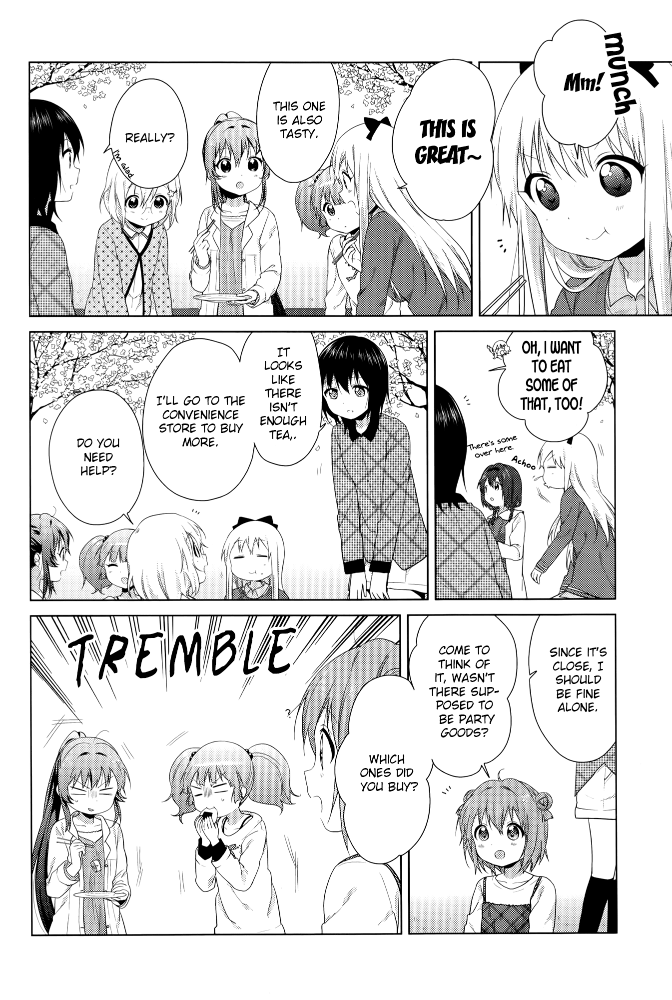 Yuru Yuri Chapter 83 page 4 - Chapter 83: Flower Viewing with a Bang