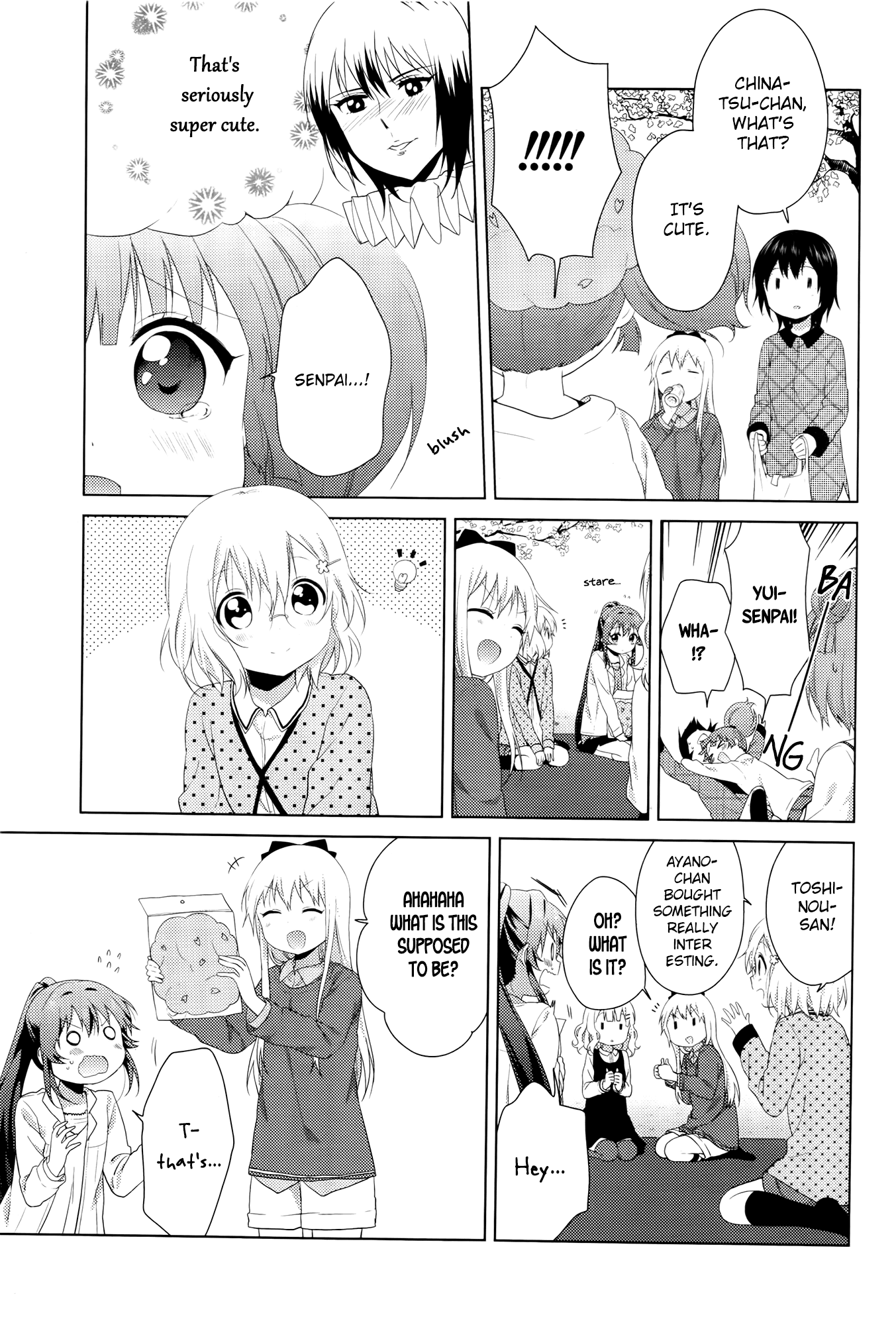 Yuru Yuri Chapter 83 page 7 - Chapter 83: Flower Viewing with a Bang