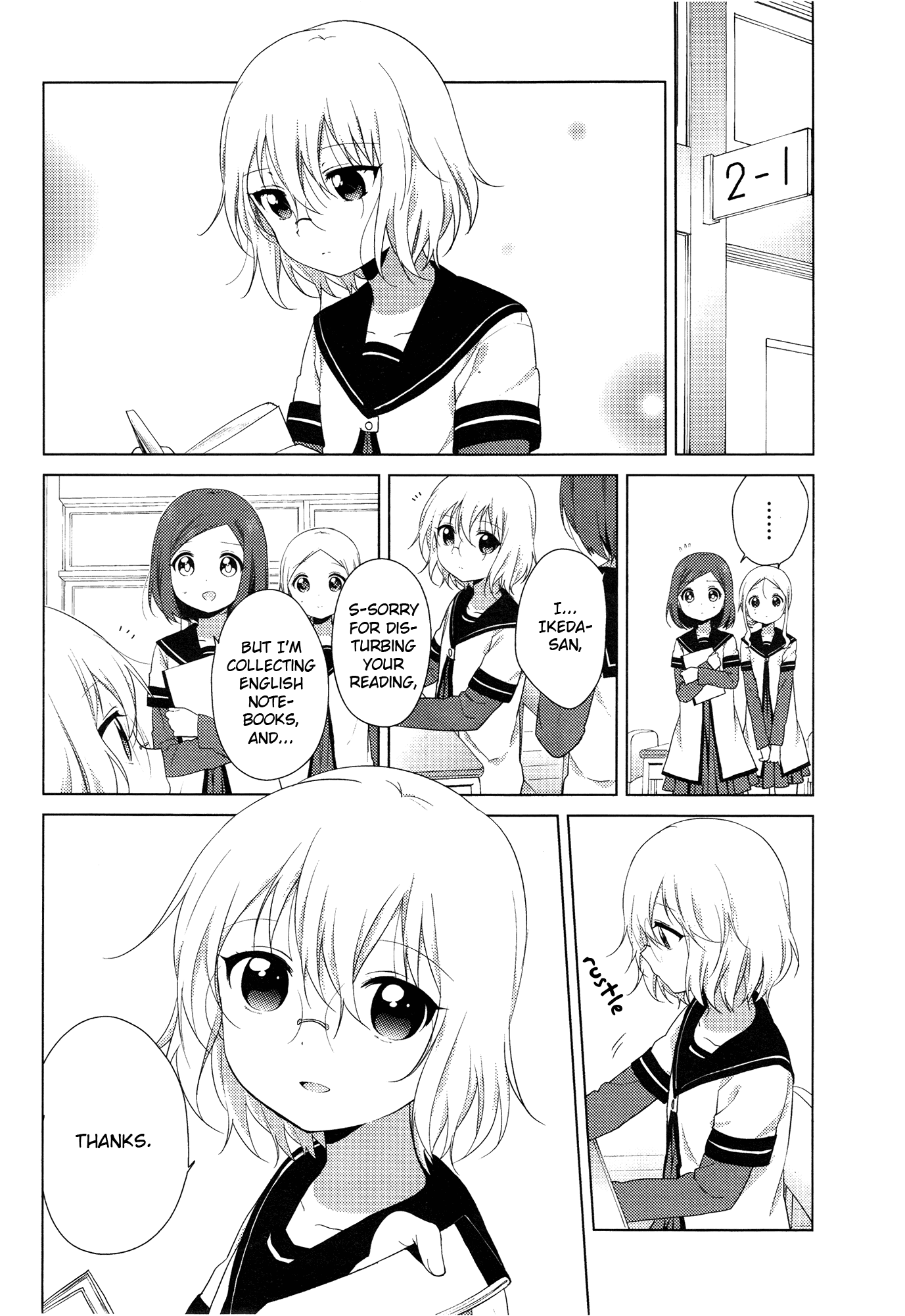 Yuru Yuri Chapter 84 page 2 - Chapter 84: Thanks