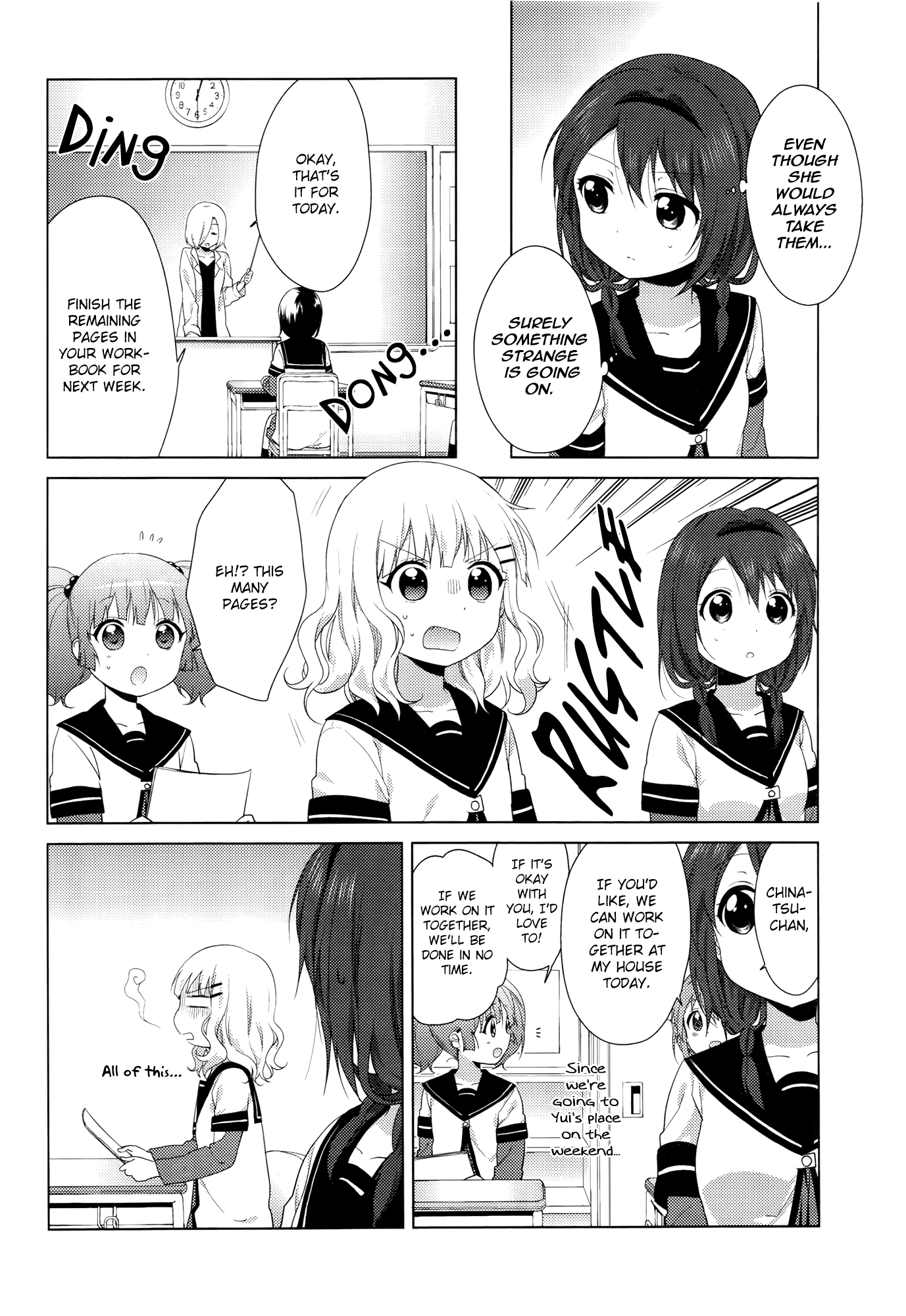 Yuru Yuri Chapter 85 page 6 - Chapter 85: A Dreamy Encounter... Is Not What I Want