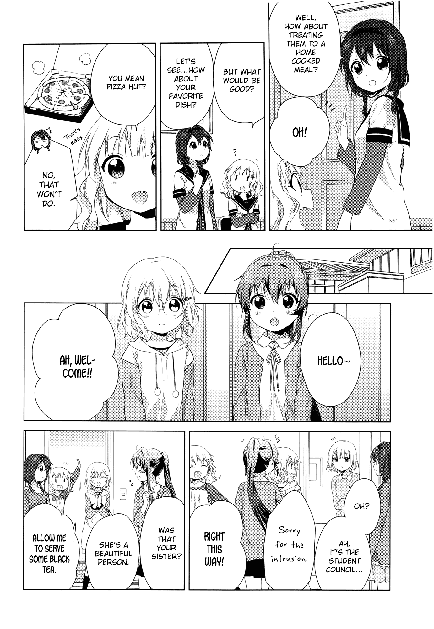 Yuru Yuri Chapter 87 page 4 - Chapter 87: The Splendid Sakurako