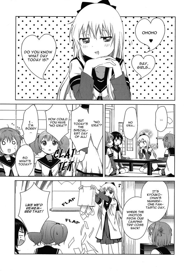 Yuru Yuri Chapter 88.5 page 3 - Chapter 88.5 : Nachuyachumi! Epilogue