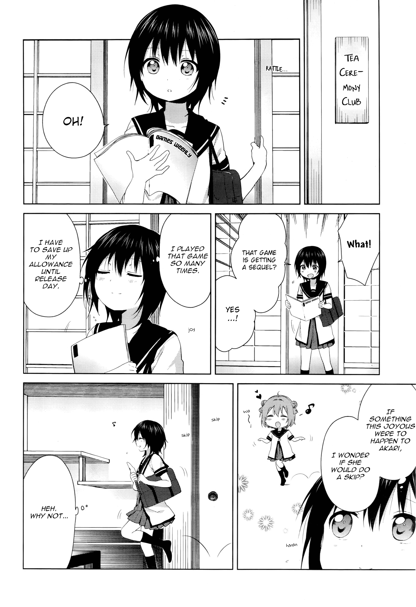 Yuru Yuri Chapter 89 page 6 - Chapter 89: The Price of Adventure
