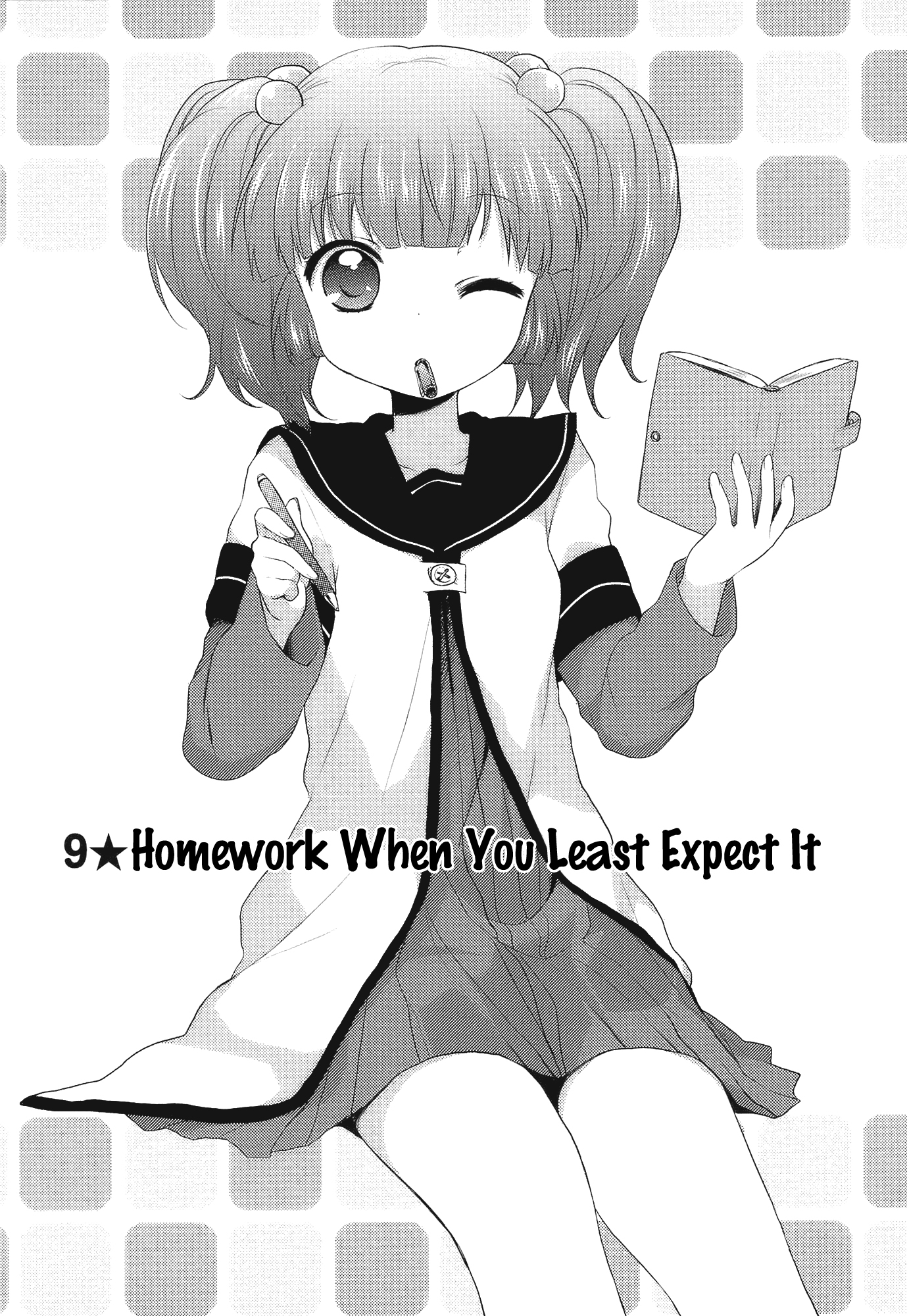 Yuru Yuri Chapter 9 page 3 - Chapter 9: Homework When You Least Expect It