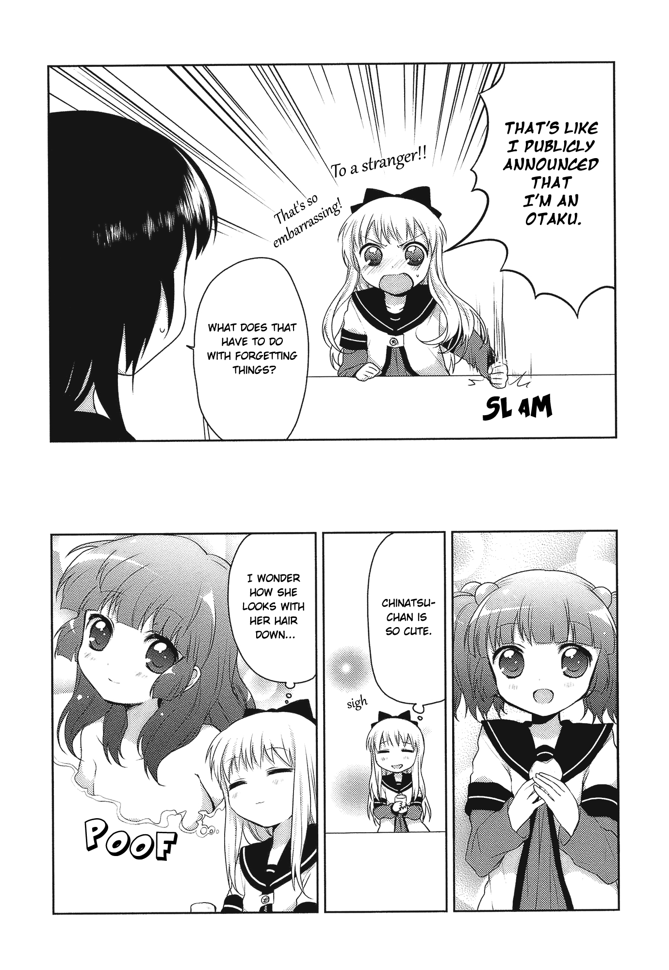 Yuru Yuri Chapter 9 page 5 - Chapter 9: Homework When You Least Expect It