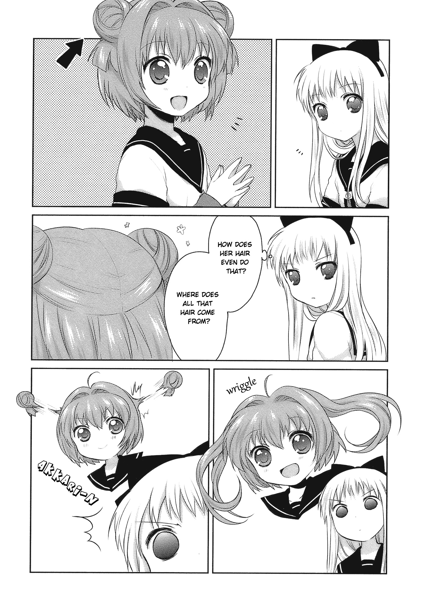 Yuru Yuri Chapter 9 page 6 - Chapter 9: Homework When You Least Expect It