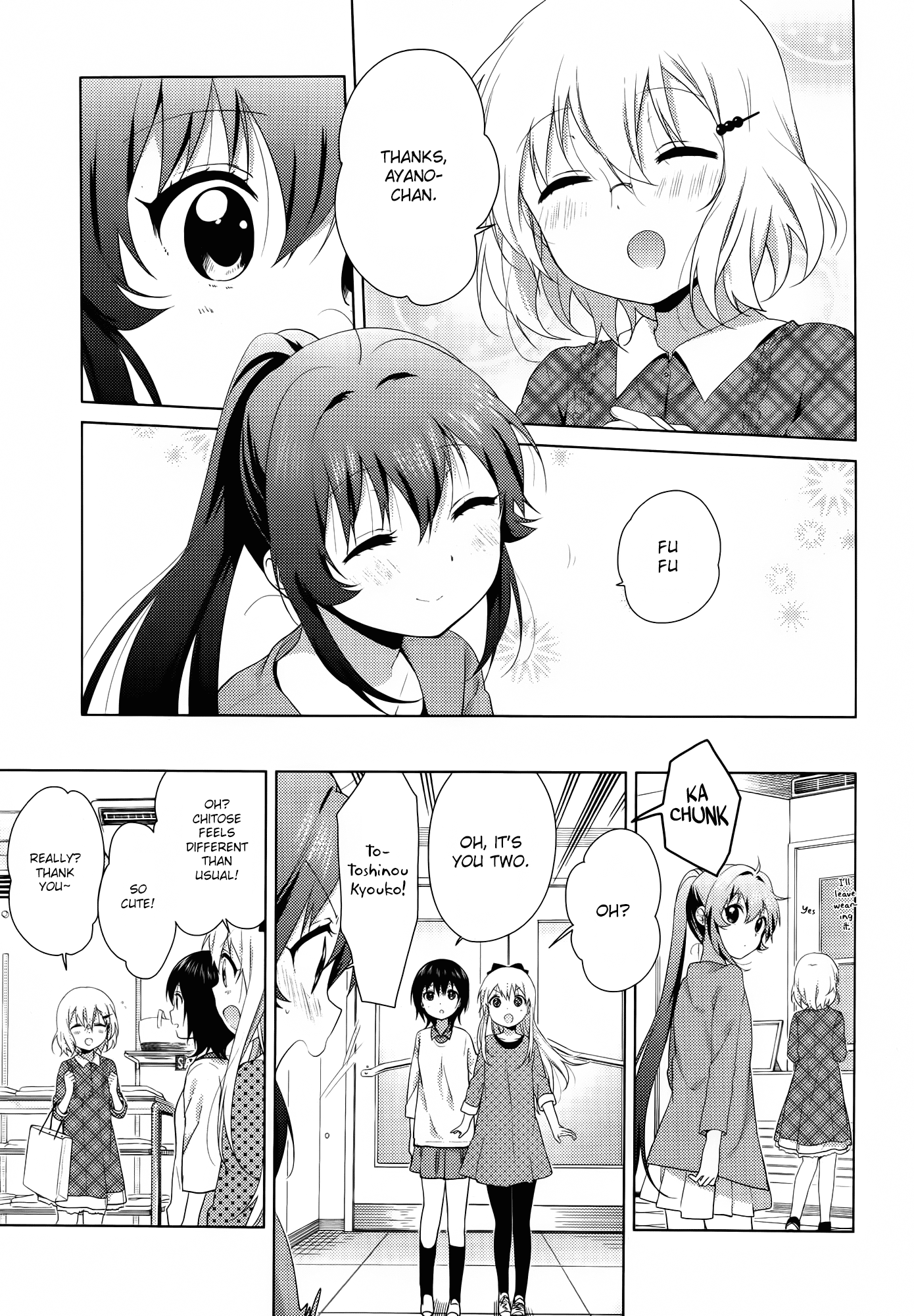 Yuru Yuri Chapter 91 page 11 - Chapter 91: Nanamori Middle School's Fashion Show