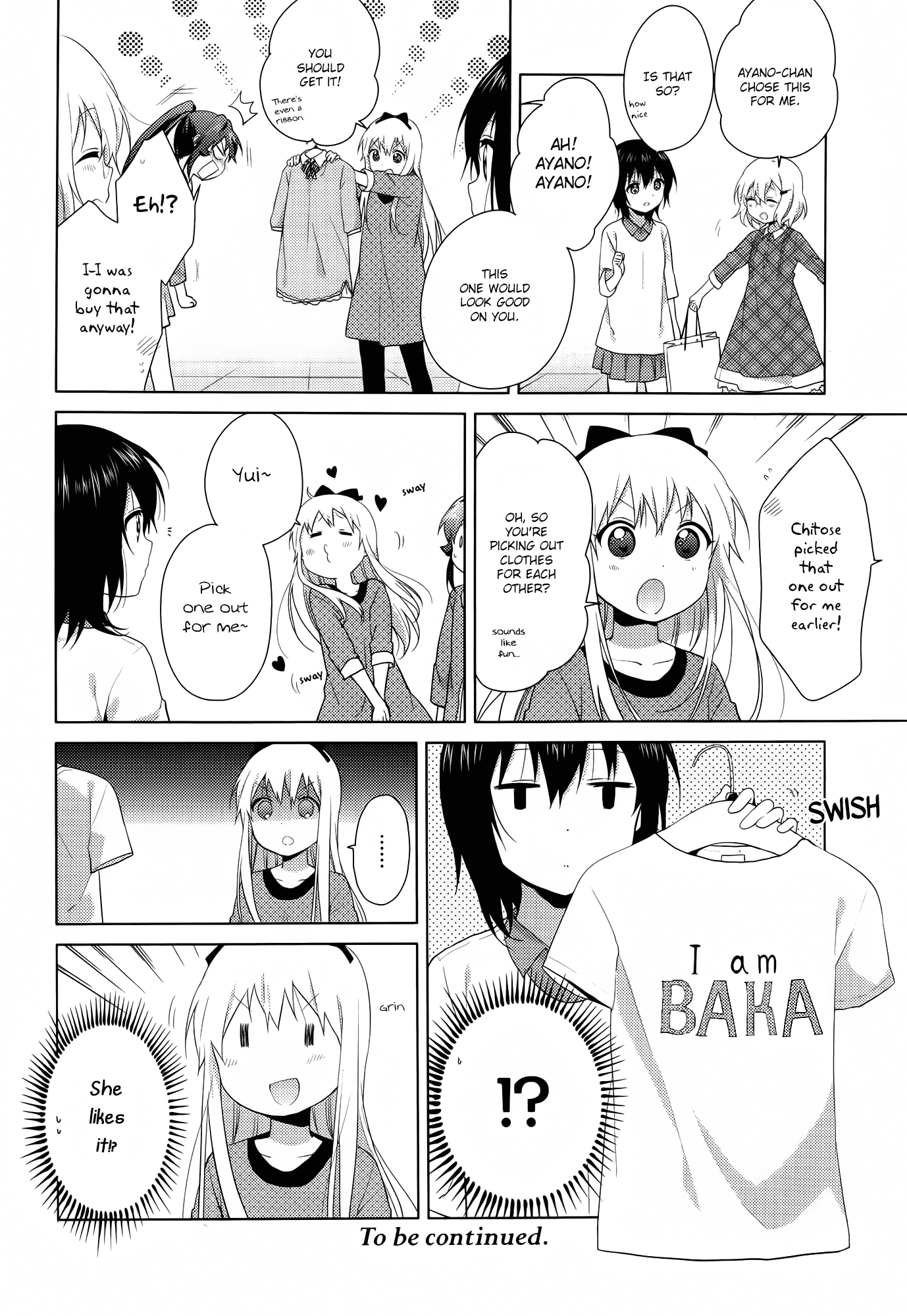 Yuru Yuri Chapter 91 page 12 - Chapter 91: Nanamori Middle School's Fashion Show