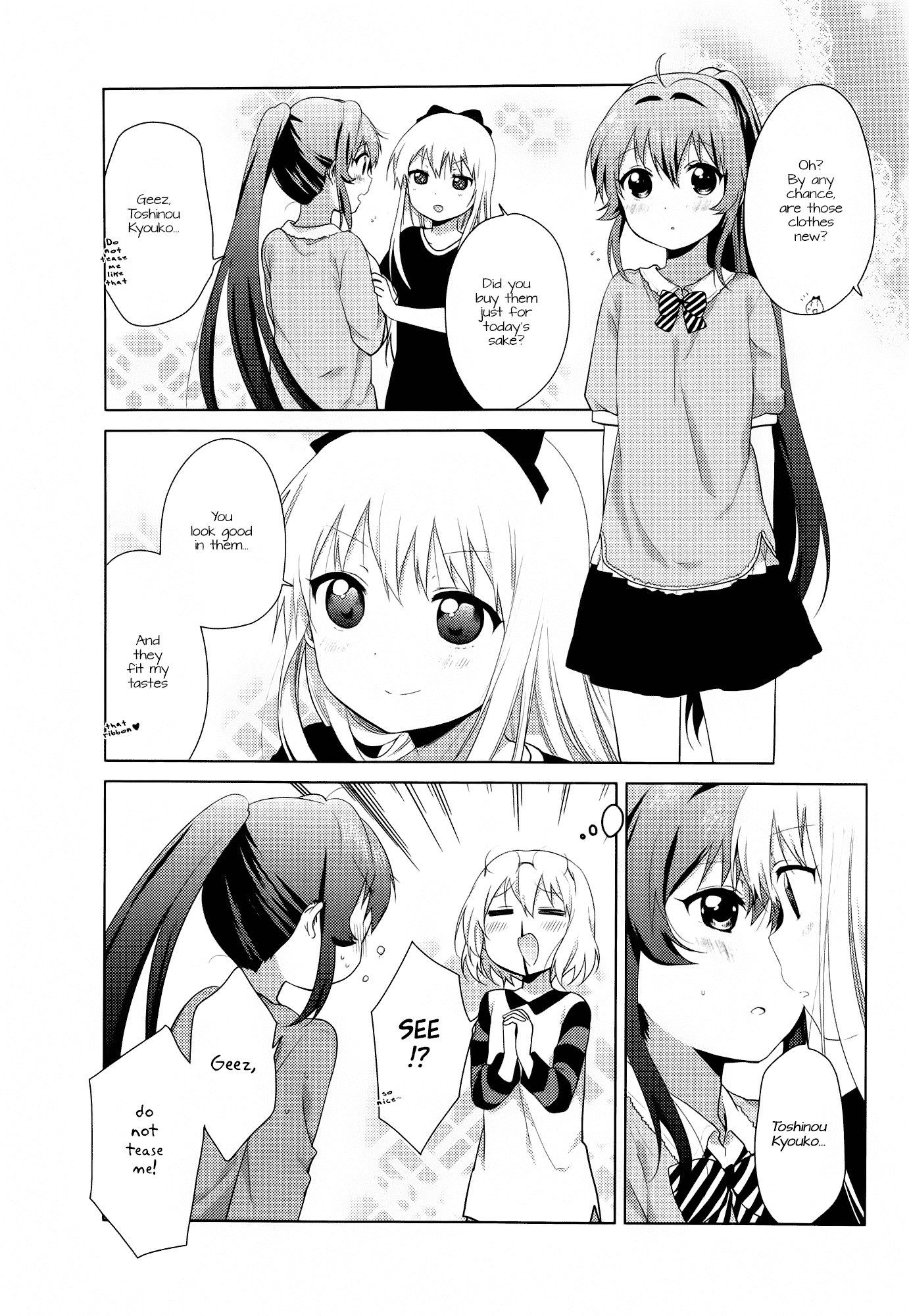 Yuru Yuri Chapter 91 page 3 - Chapter 91: Nanamori Middle School's Fashion Show