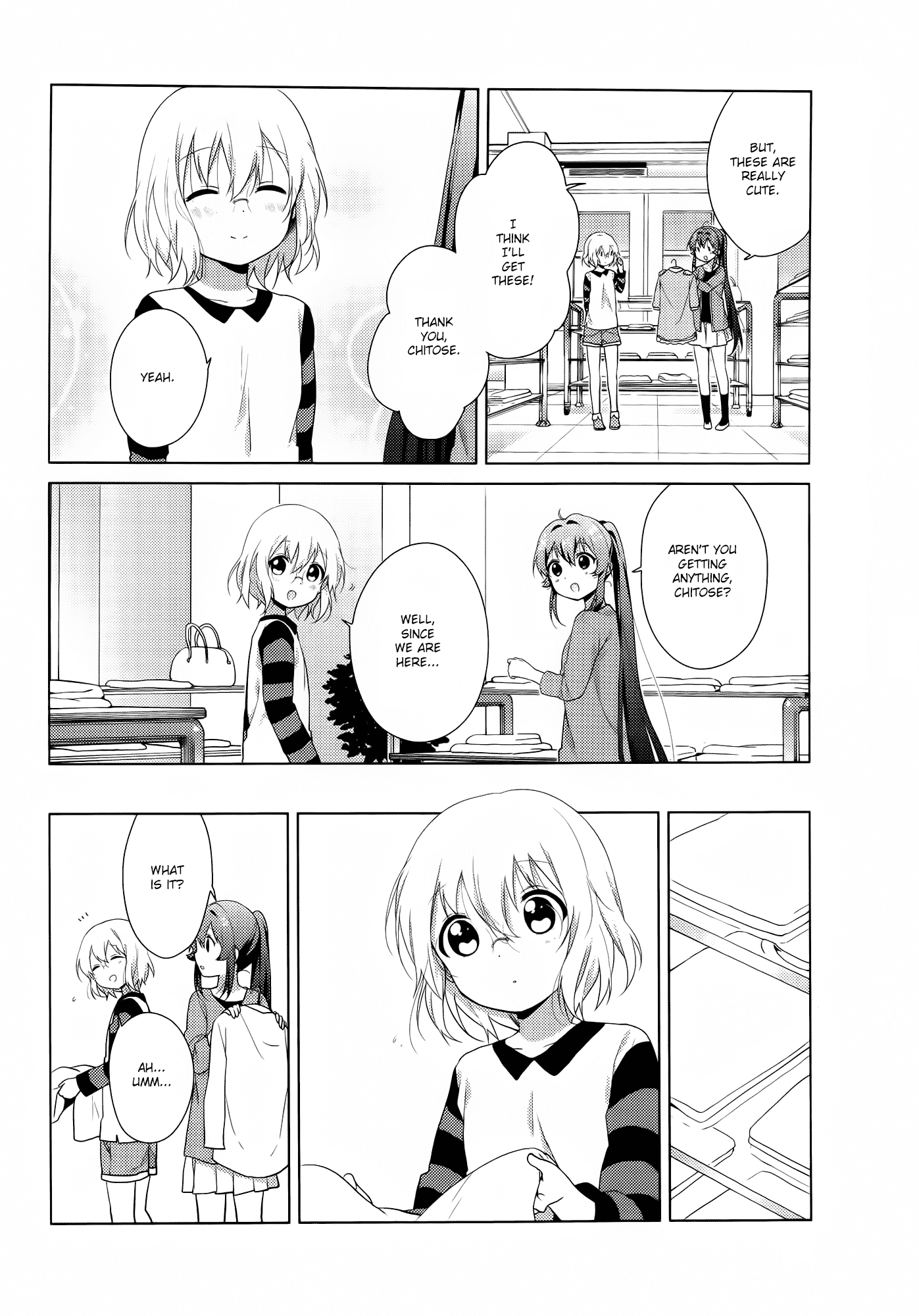 Yuru Yuri Chapter 91 page 4 - Chapter 91: Nanamori Middle School's Fashion Show