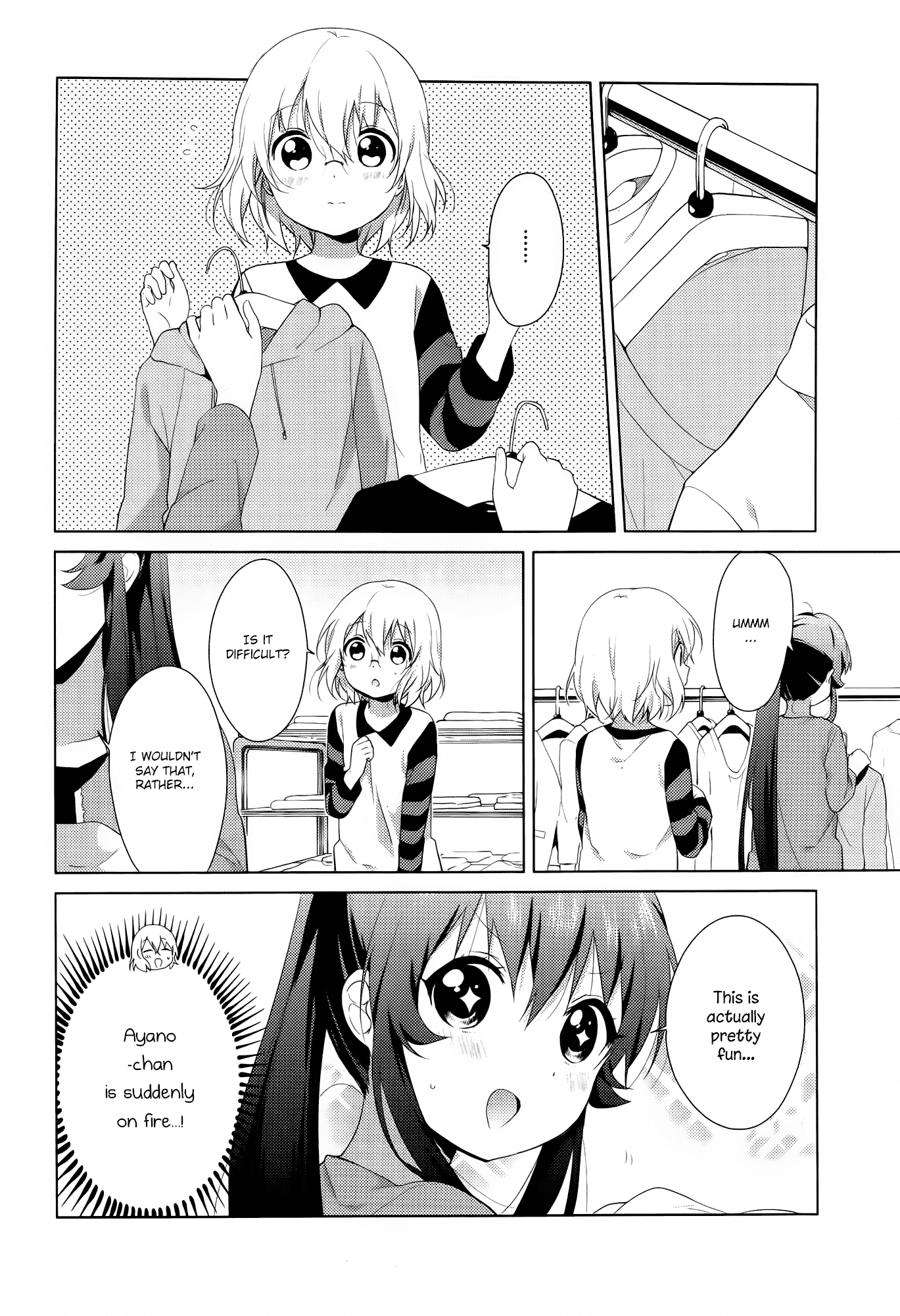 Yuru Yuri Chapter 91 page 6 - Chapter 91: Nanamori Middle School's Fashion Show
