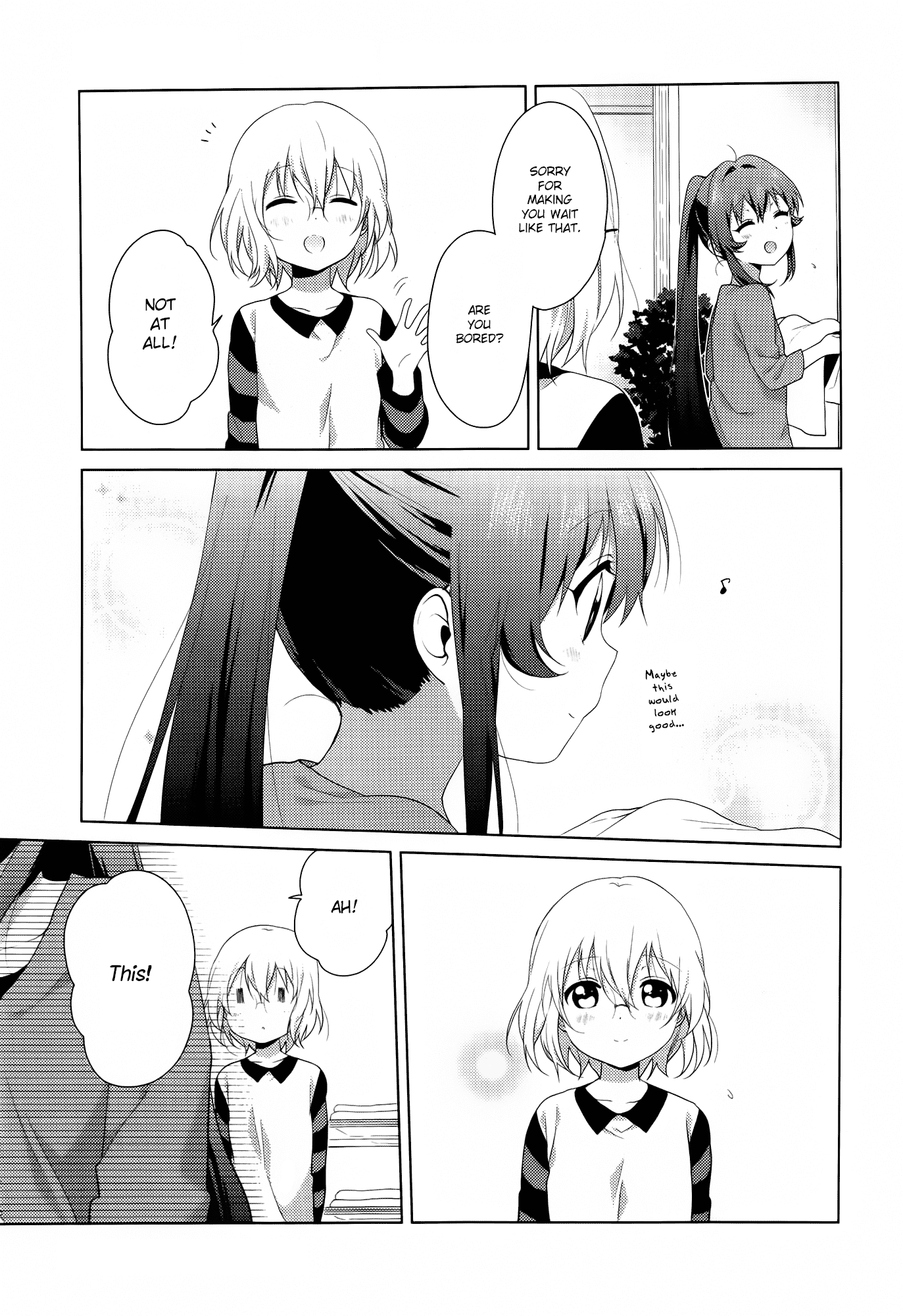 Yuru Yuri Chapter 91 page 7 - Chapter 91: Nanamori Middle School's Fashion Show