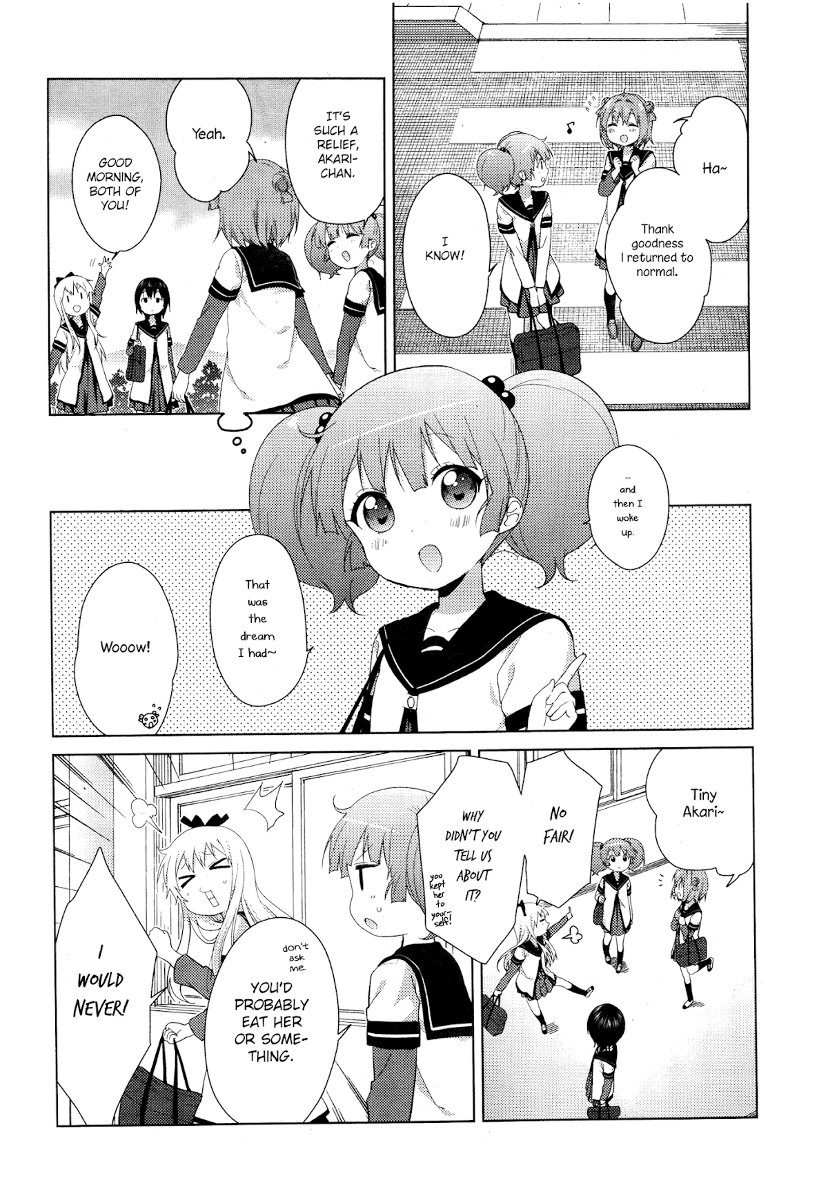 Yuru Yuri Chapter 94 page 8 - Chapter 94: I Became Tiny!