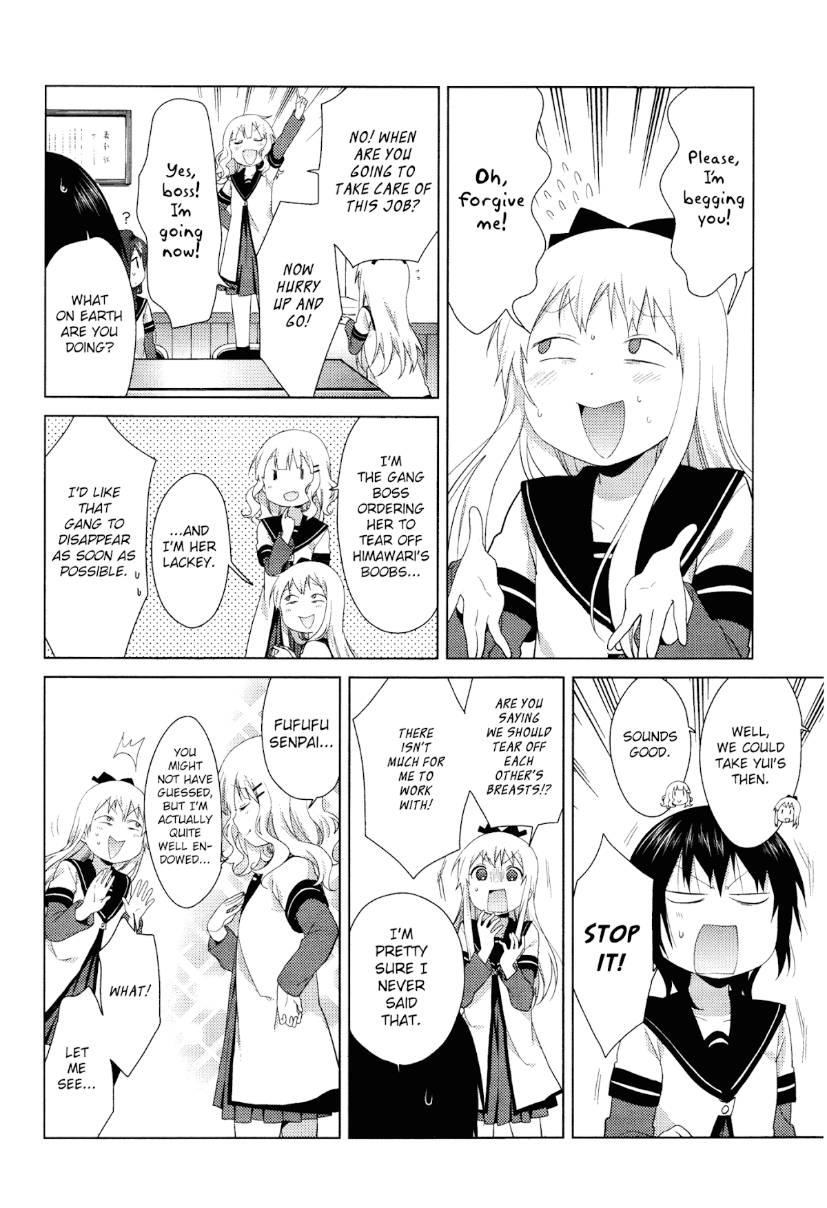 Yuru Yuri Chapter 95 page 4 - Chapter 95: All Roads Lead to the Punchline