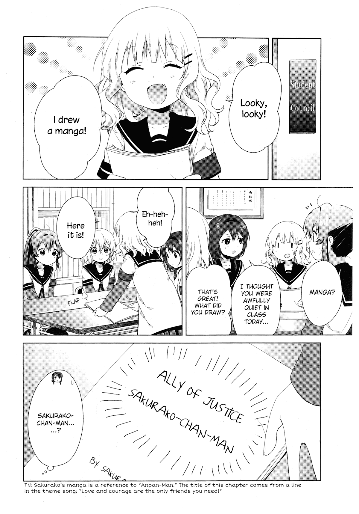 Yuru Yuri Chapter 97 page 2 - Chapter 97: Love and Boobies are the Only Friends You Need!