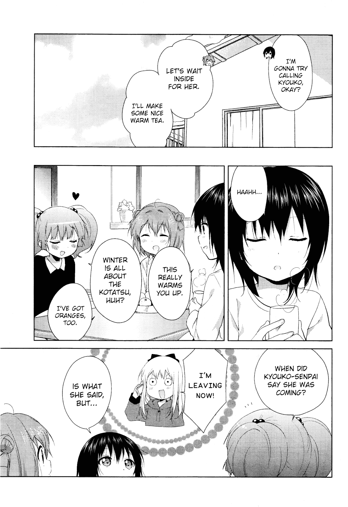 Yuru Yuri Chapter 98 page 11 - Chapter 98: Snow Shovelers Wanted!