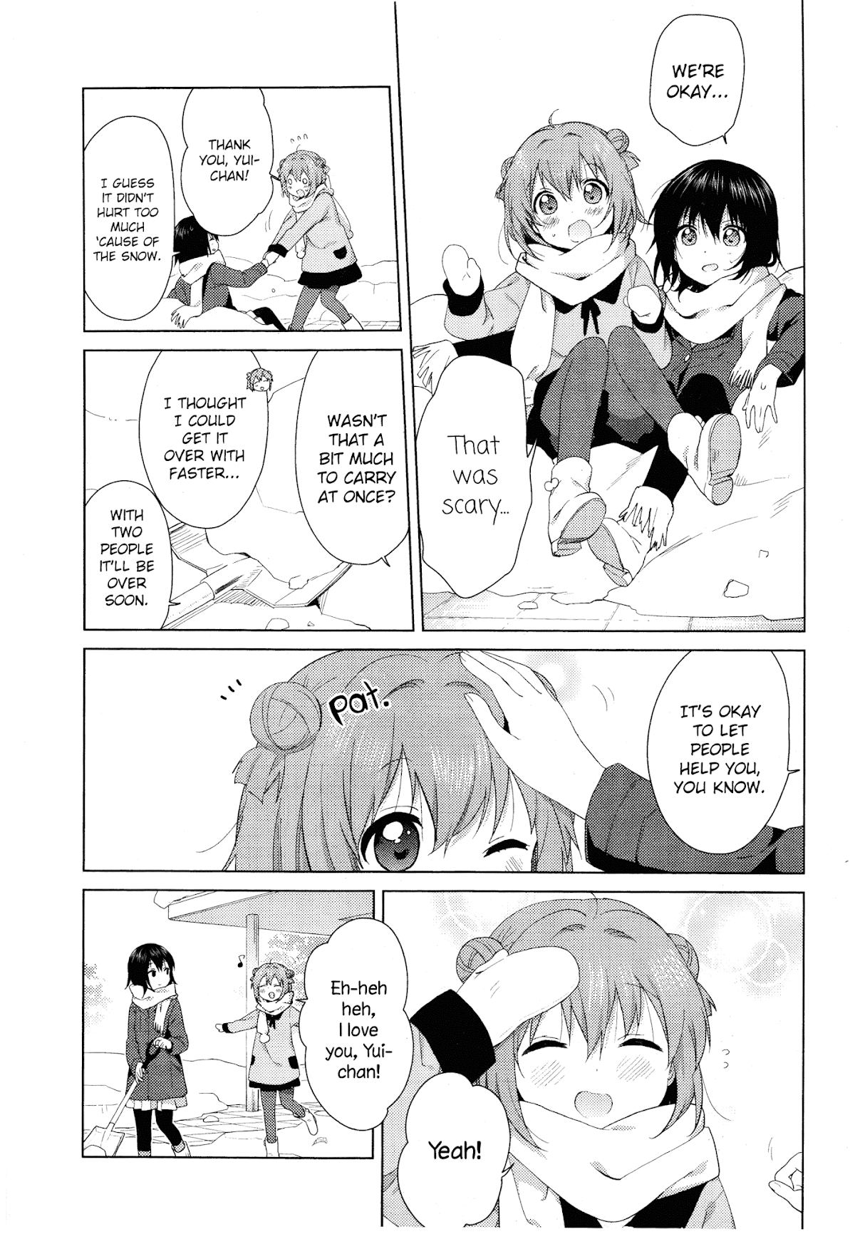 Yuru Yuri Chapter 98 page 5 - Chapter 98: Snow Shovelers Wanted!