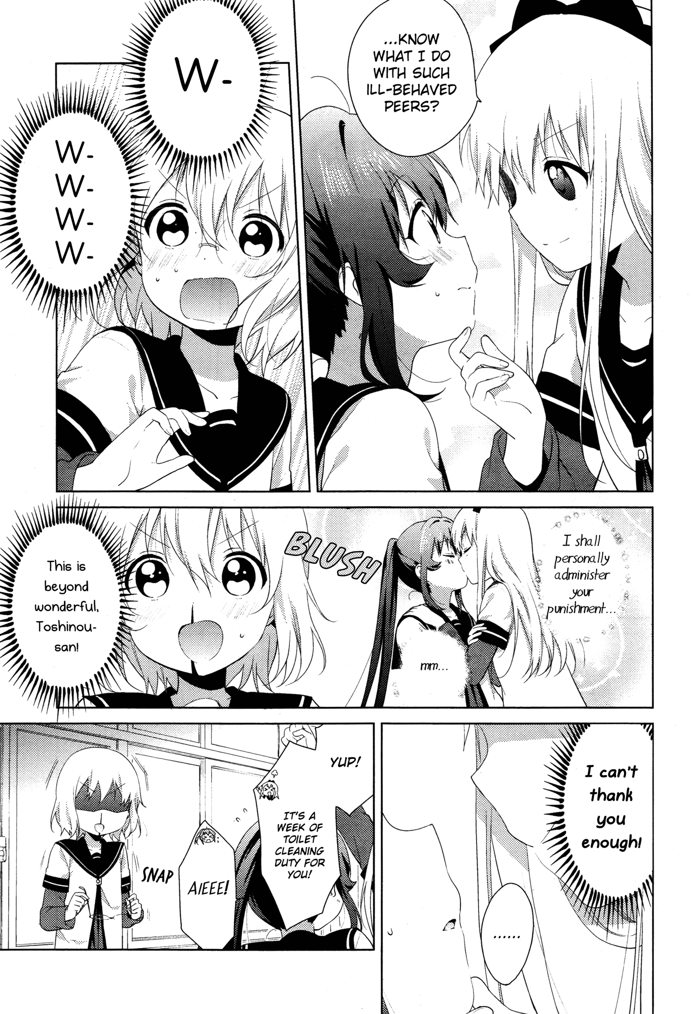 Yuru Yuri Chapter 99 page 12 - Chapter 99: Nandeyanen!