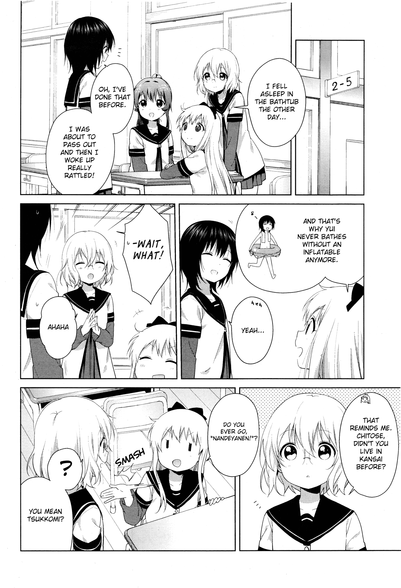 Yuru Yuri Chapter 99 page 3 - Chapter 99: Nandeyanen!