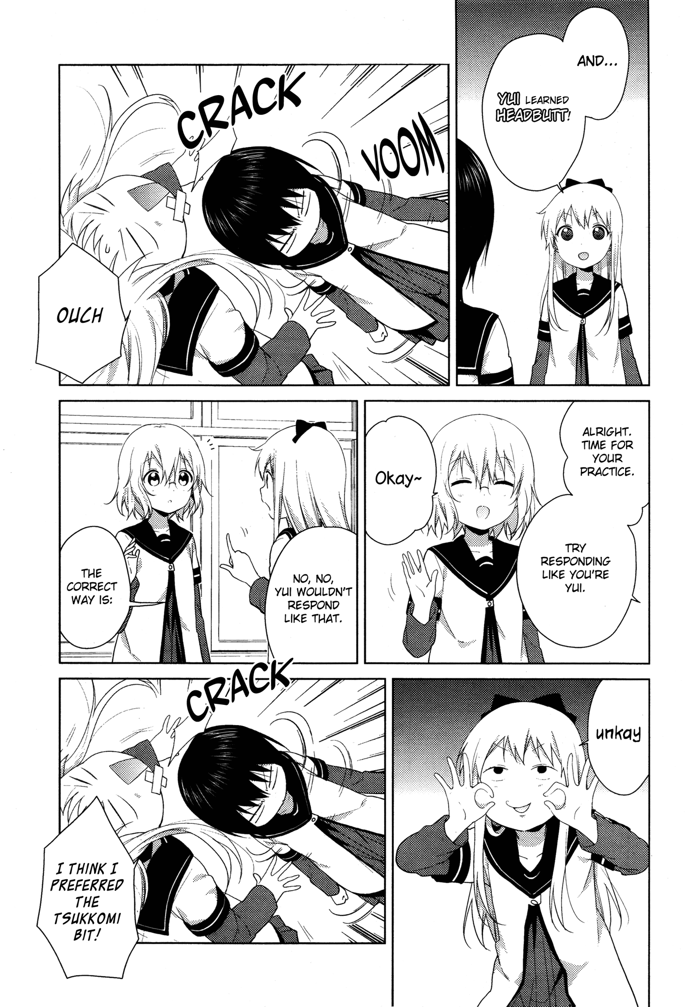 Yuru Yuri Chapter 99 page 6 - Chapter 99: Nandeyanen!