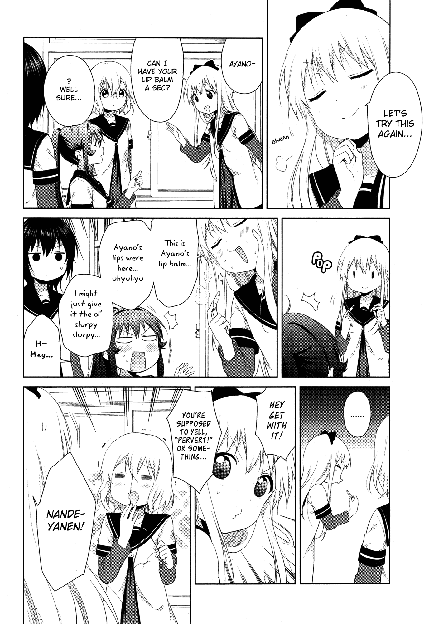 Yuru Yuri Chapter 99 page 7 - Chapter 99: Nandeyanen!