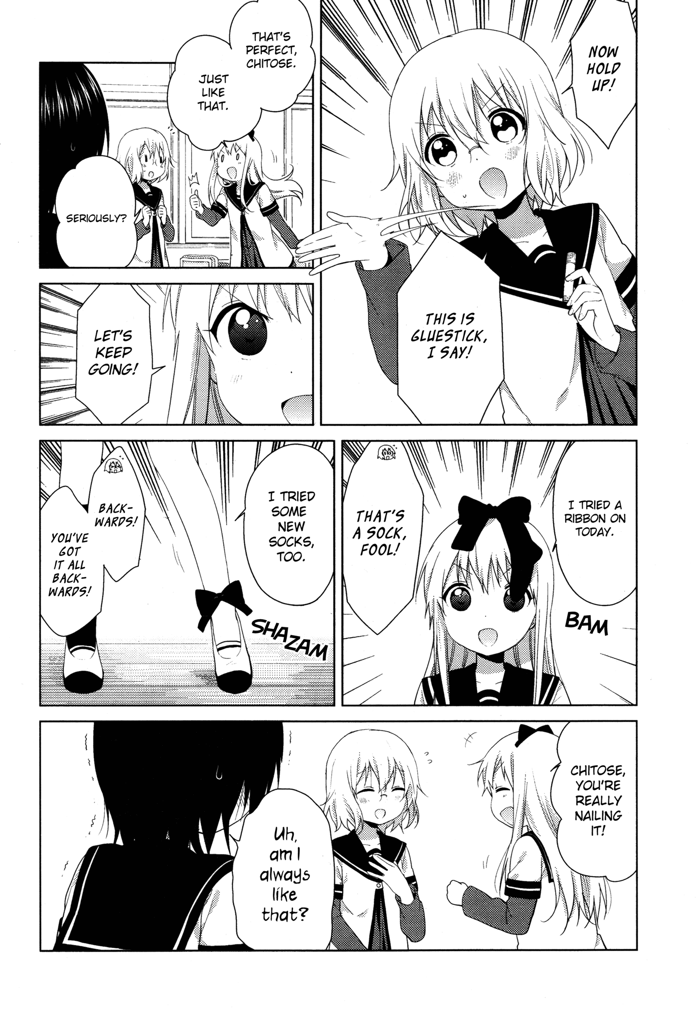 Yuru Yuri Chapter 99 page 9 - Chapter 99: Nandeyanen!