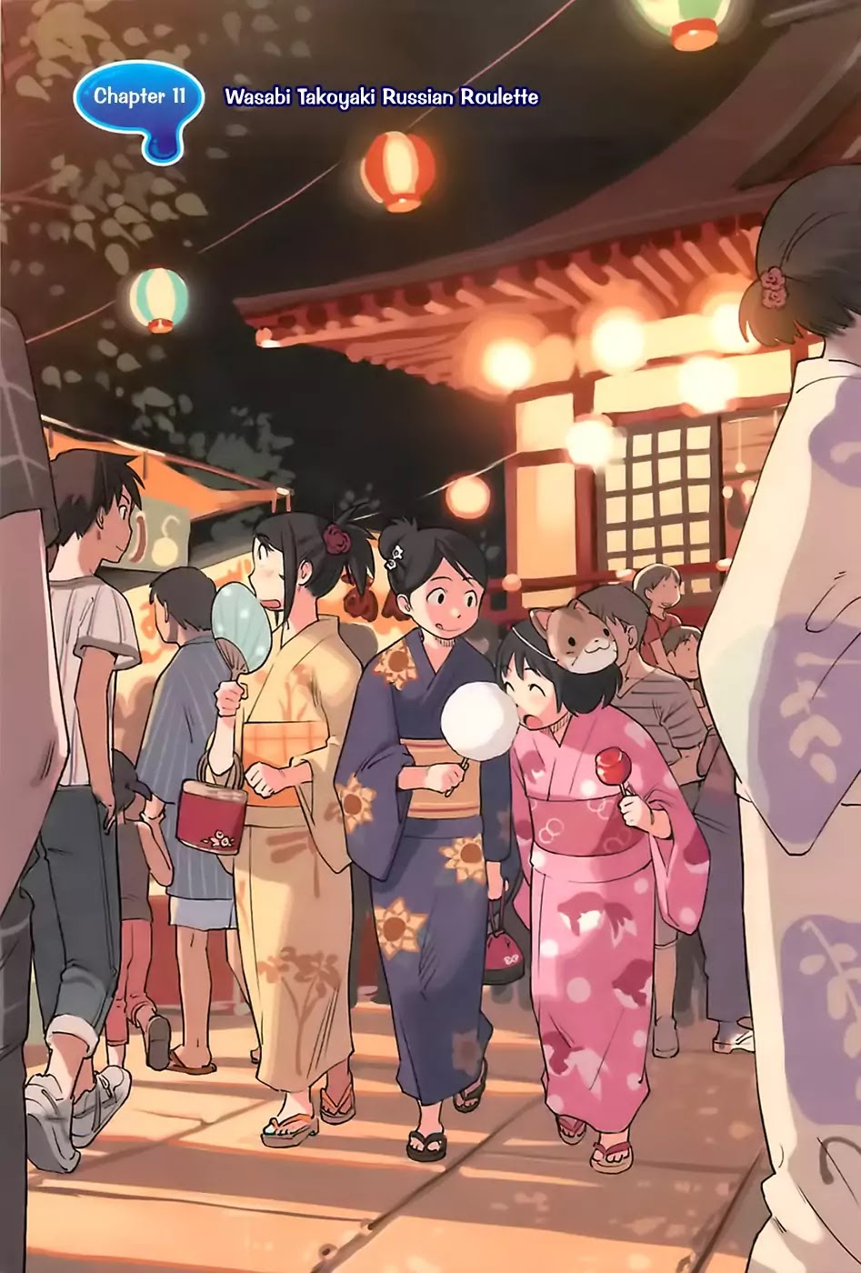 Yuru Yuru Chapter 11 page 1 - Chapter 11 : Wasabi Takoyaki Russian Roulette