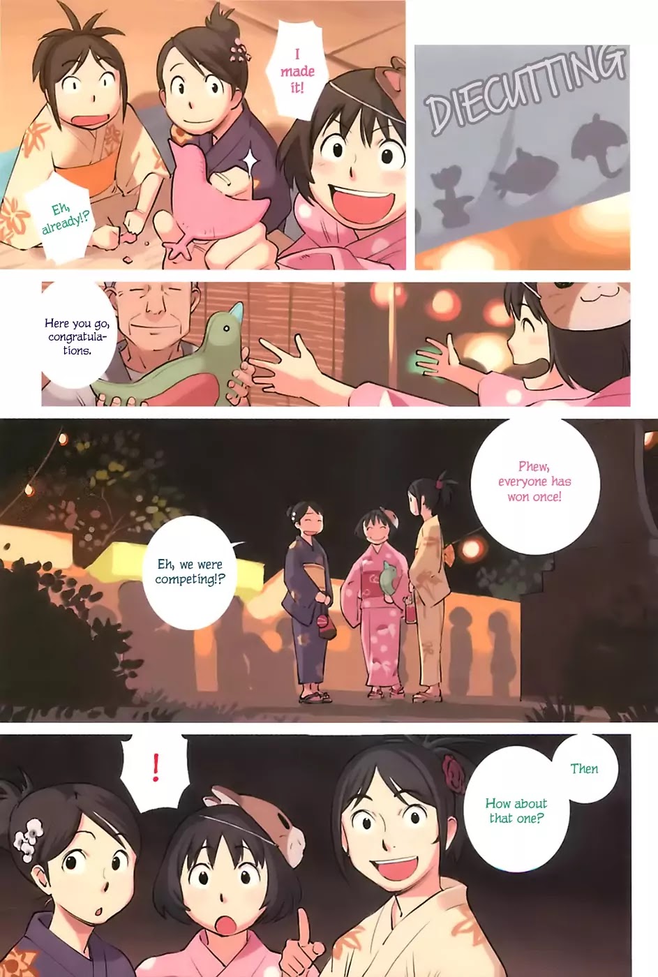 Yuru Yuru Chapter 11 page 3 - Chapter 11 : Wasabi Takoyaki Russian Roulette