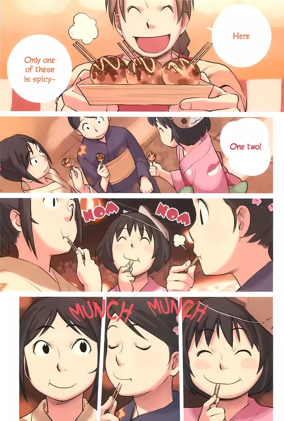 Yuru Yuru Chapter 11 page 5 - Chapter 11 : Wasabi Takoyaki Russian Roulette