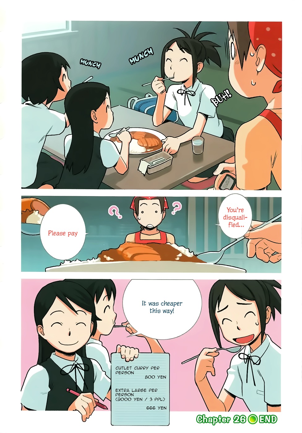 Yuru Yuru Chapter 26 page 5 - Chapter 26 : Challenge?! Extra Large Cutlet Curry!