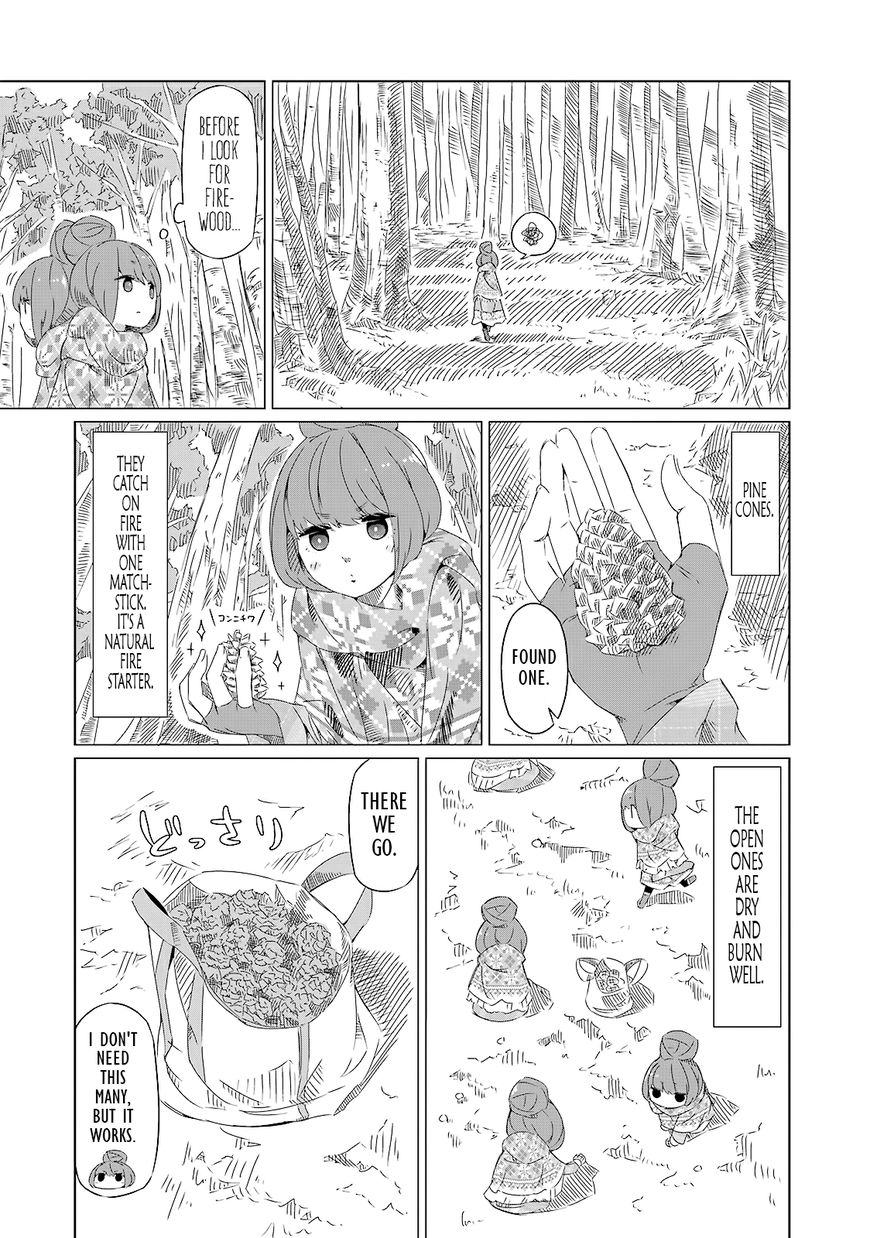 Yurucamp Chapter 1 page 11 - Chapter 1 : Mt. Fuji and Cup Ramen