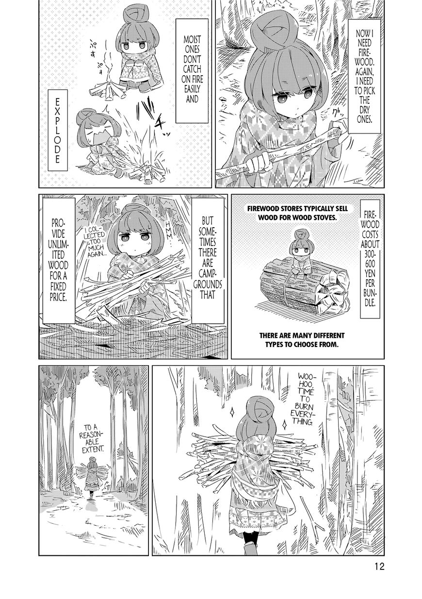Yurucamp Chapter 1 page 12 - Chapter 1 : Mt. Fuji and Cup Ramen