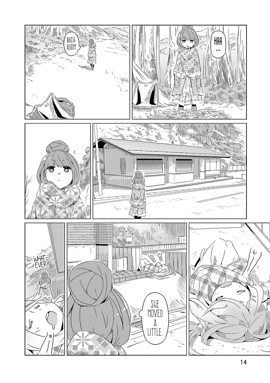 Yurucamp Chapter 1 page 14 - Chapter 1 : Mt. Fuji and Cup Ramen
