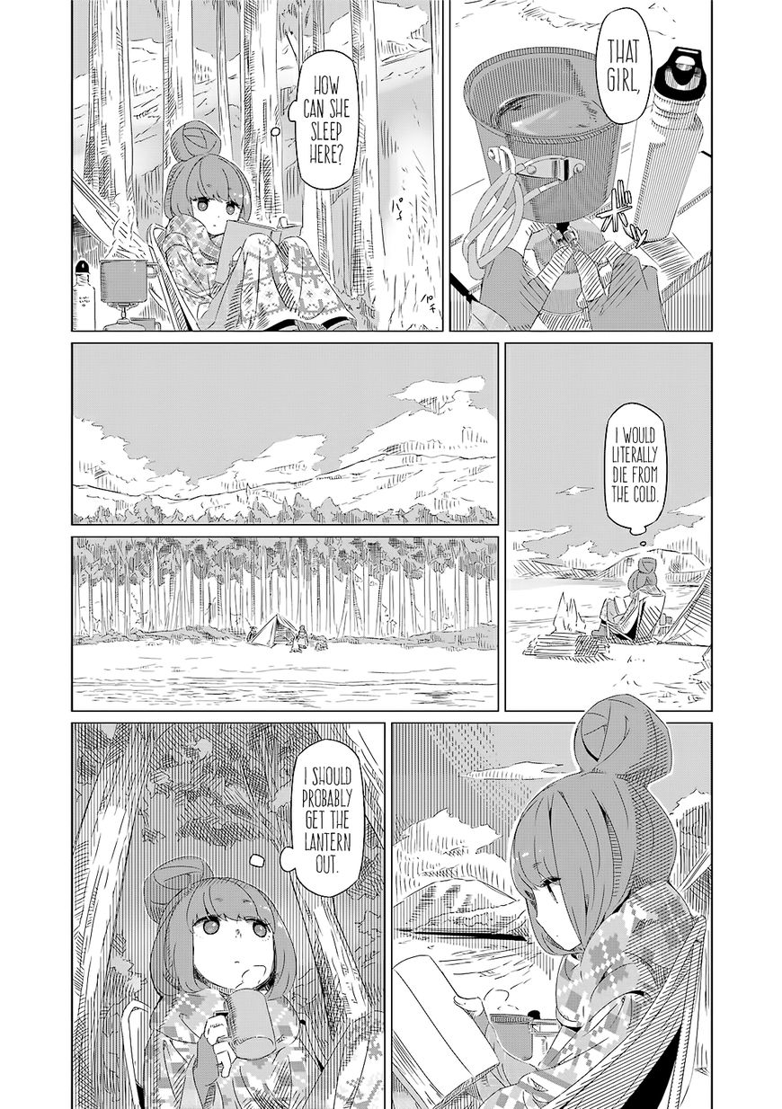 Yurucamp Chapter 1 page 16 - Chapter 1 : Mt. Fuji and Cup Ramen