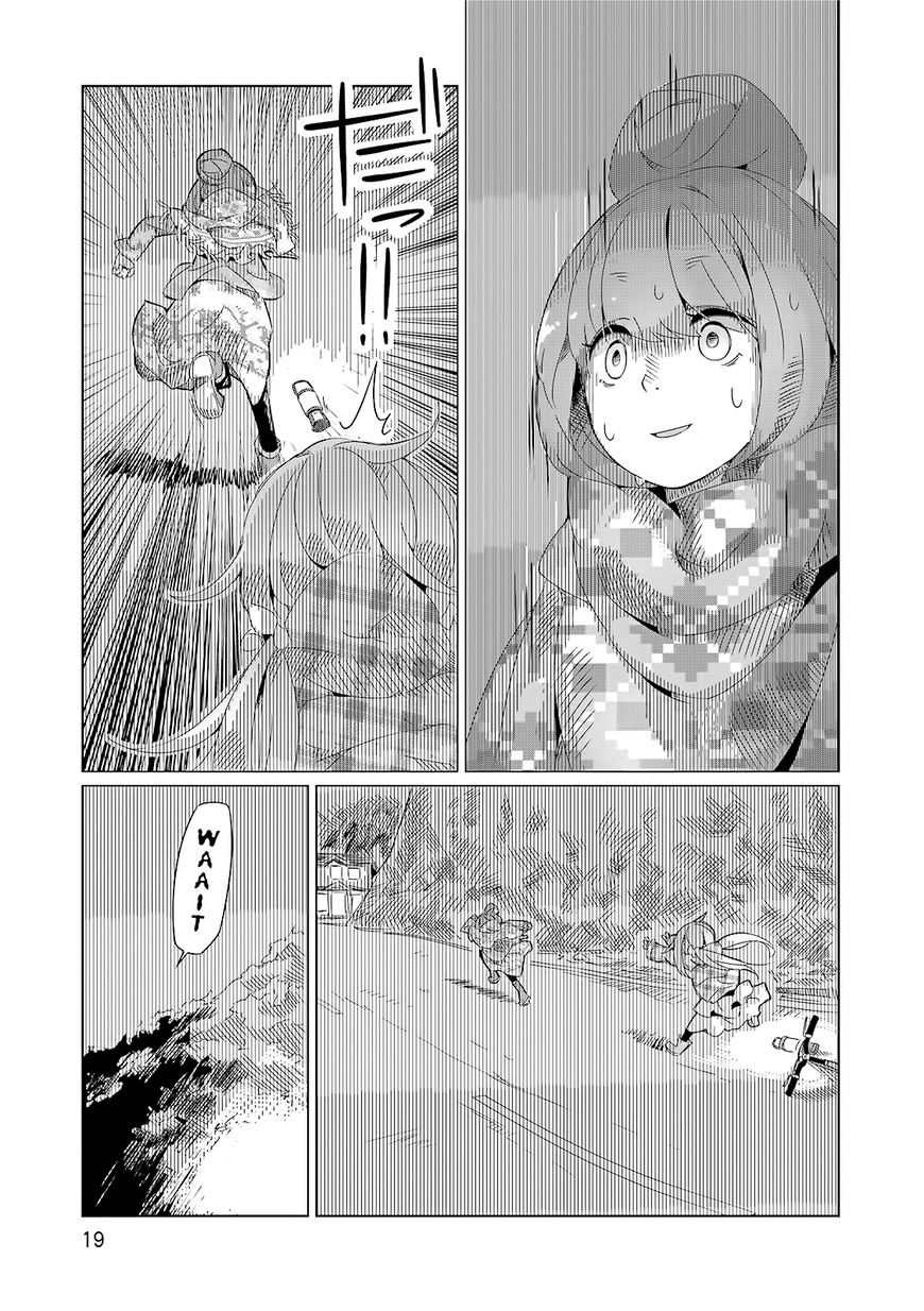 Yurucamp Chapter 1 page 19 - Chapter 1 : Mt. Fuji and Cup Ramen
