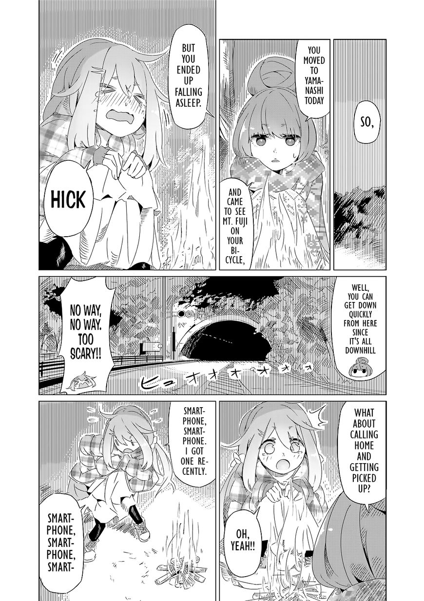 Yurucamp Chapter 1 page 20 - Chapter 1 : Mt. Fuji and Cup Ramen