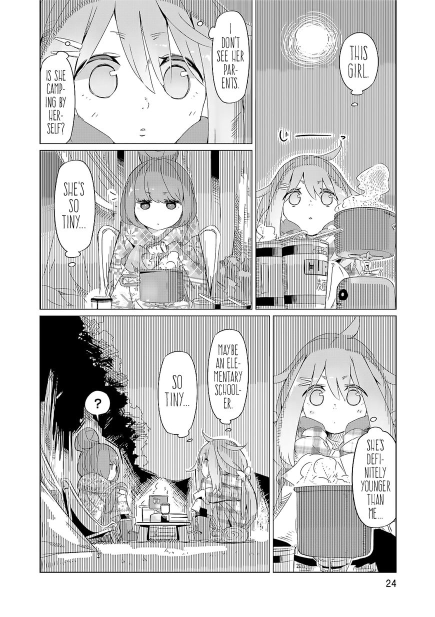 Yurucamp Chapter 1 page 24 - Chapter 1 : Mt. Fuji and Cup Ramen