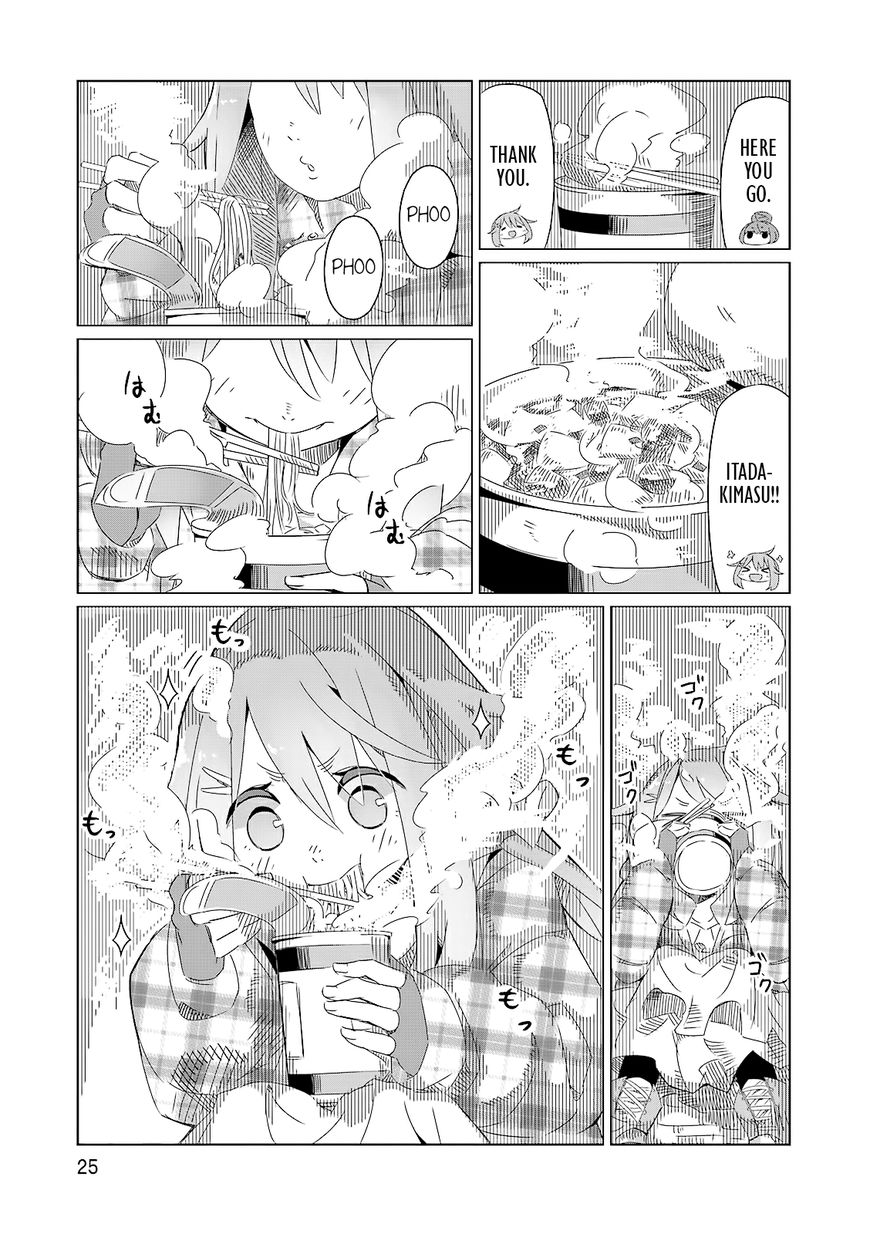 Yurucamp Chapter 1 page 25 - Chapter 1 : Mt. Fuji and Cup Ramen